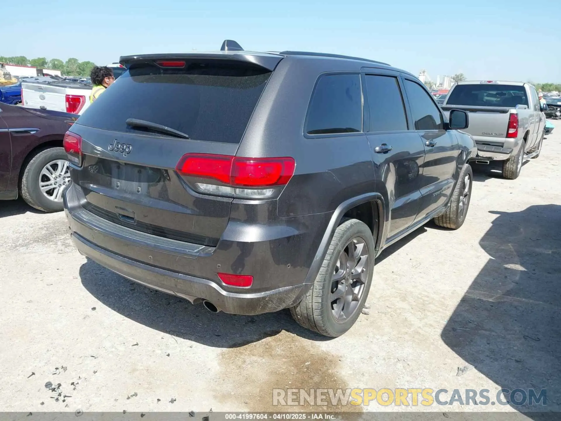 4 Фотография поврежденного автомобиля 1C4RJEBG8MC596796 JEEP GRAND CHEROKEE 2021
