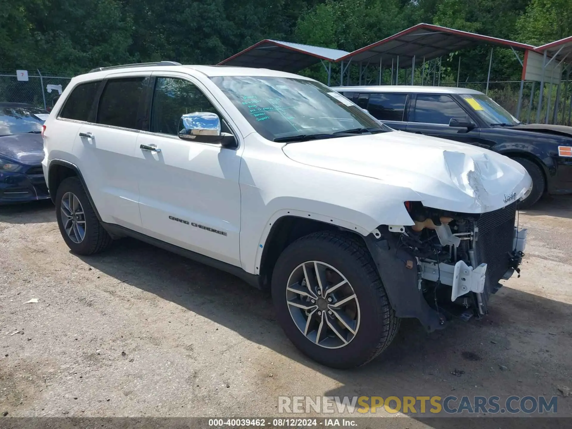 1 Фотография поврежденного автомобиля 1C4RJEBG9MC656343 JEEP GRAND CHEROKEE 2021