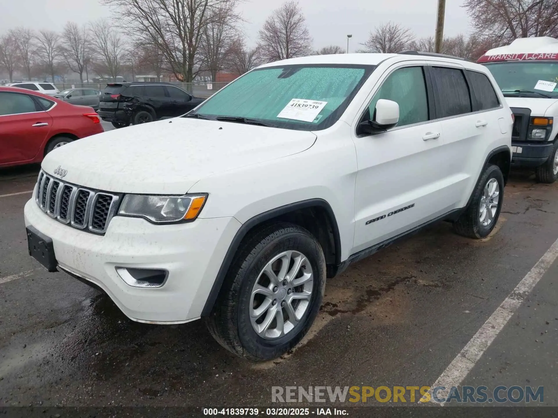 2 Photograph of a damaged car 1C4RJFAG1MC730698 JEEP GRAND CHEROKEE 2021