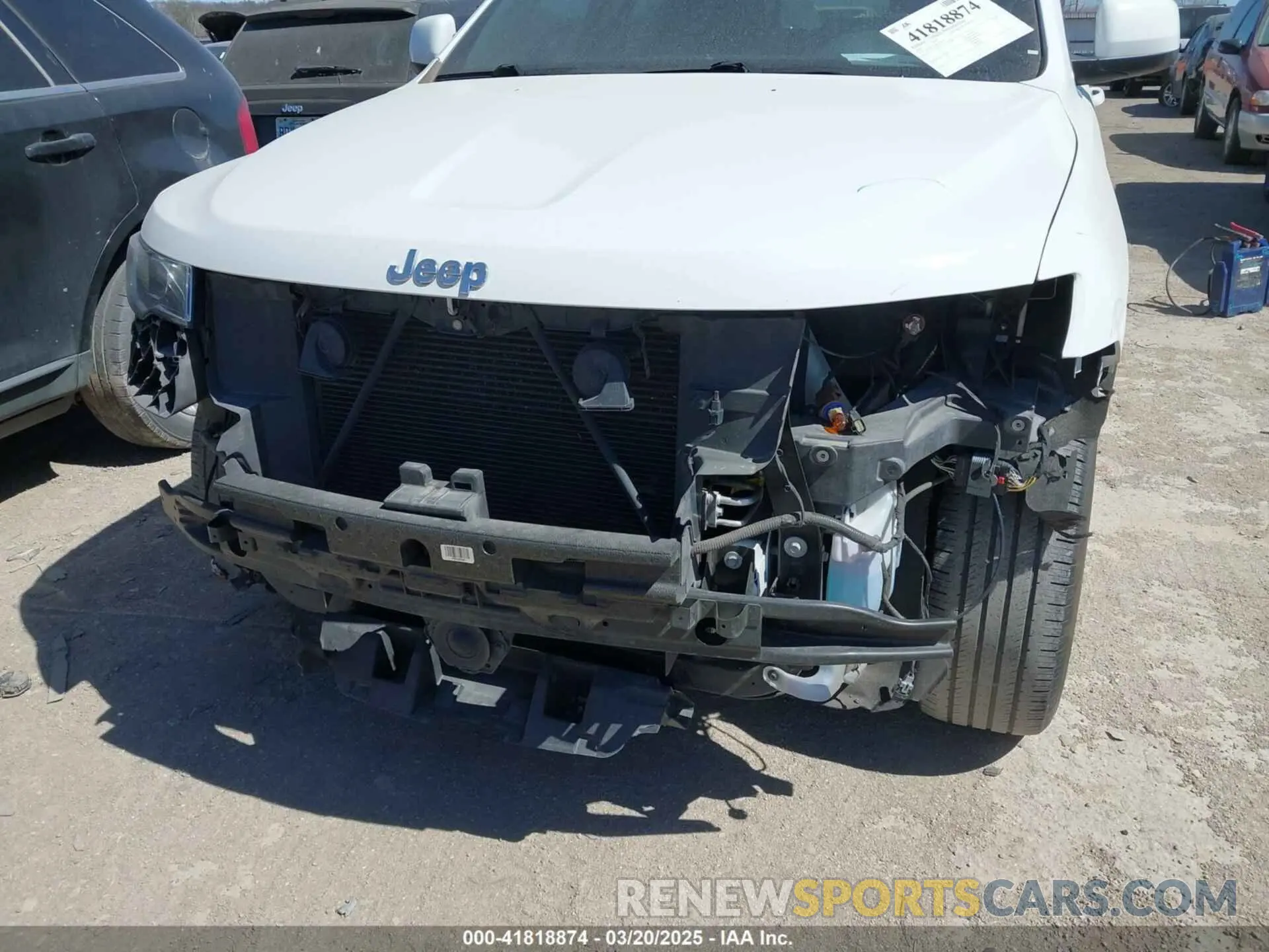 6 Photograph of a damaged car 1C4RJFAG5MC579865 JEEP GRAND CHEROKEE 2021