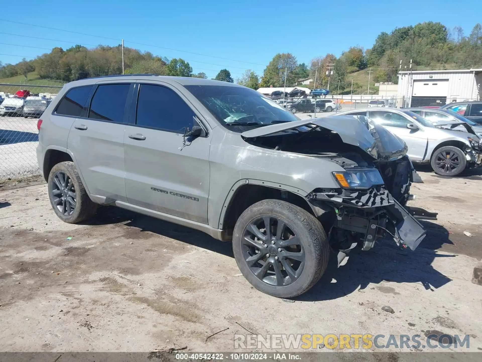 1 Photograph of a damaged car 1C4RJFAG5MC703021 JEEP GRAND CHEROKEE 2021