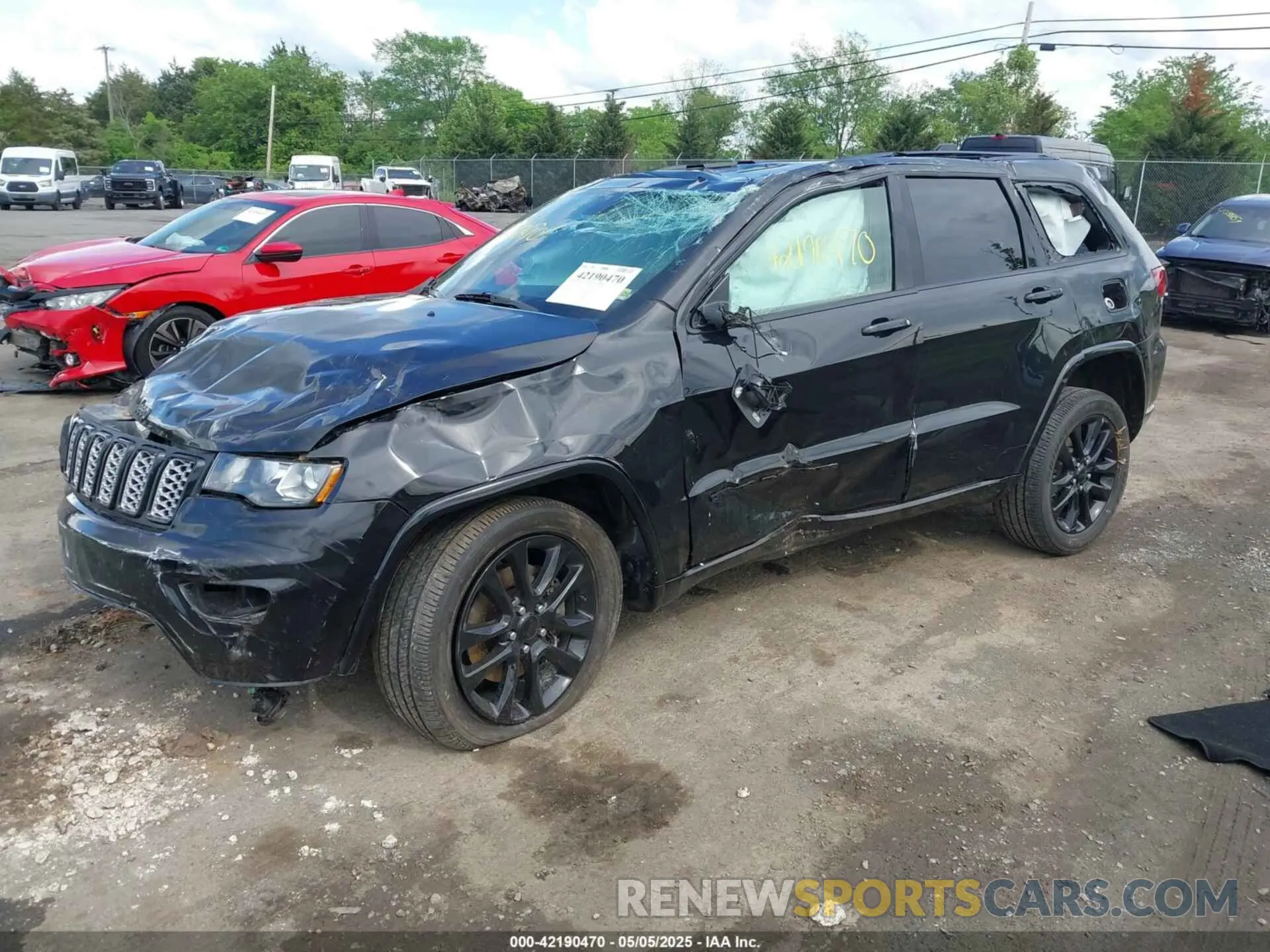 2 Photograph of a damaged car 1C4RJFAG6MC623212 JEEP GRAND CHEROKEE 2021