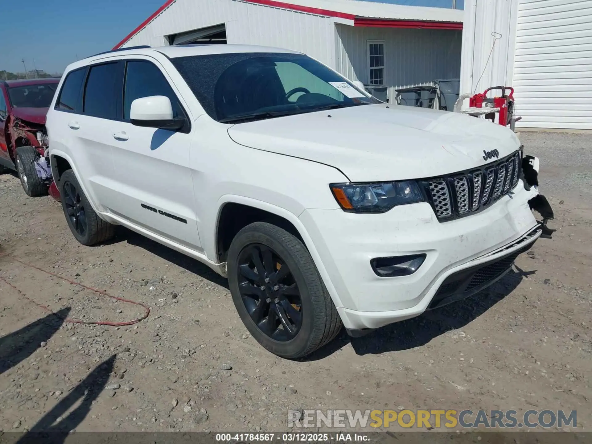 1 Photograph of a damaged car 1C4RJFAG7MC705966 JEEP GRAND CHEROKEE 2021