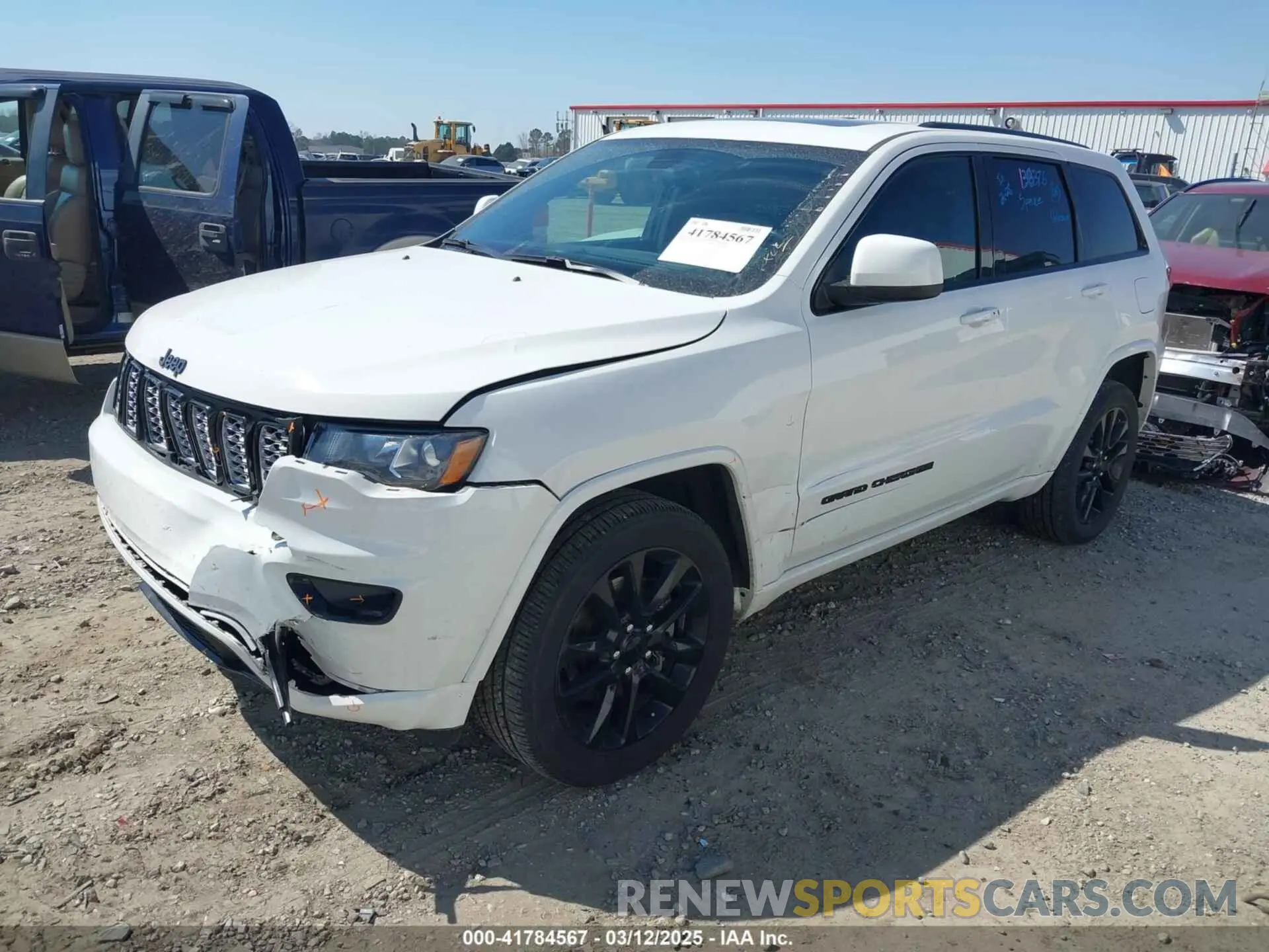 2 Photograph of a damaged car 1C4RJFAG7MC705966 JEEP GRAND CHEROKEE 2021