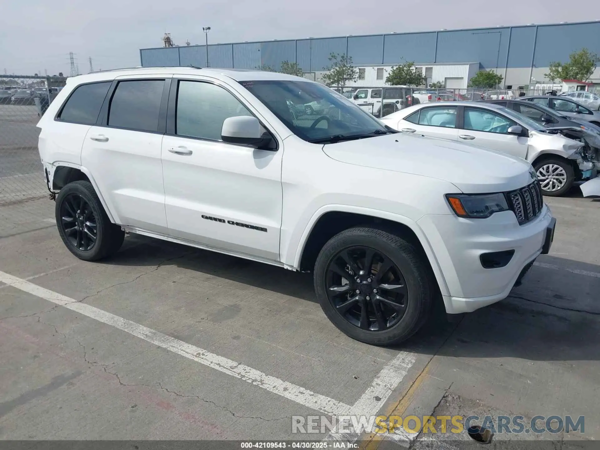 1 Фотография поврежденного автомобиля 1C4RJFAGXMC652969 JEEP GRAND CHEROKEE 2021