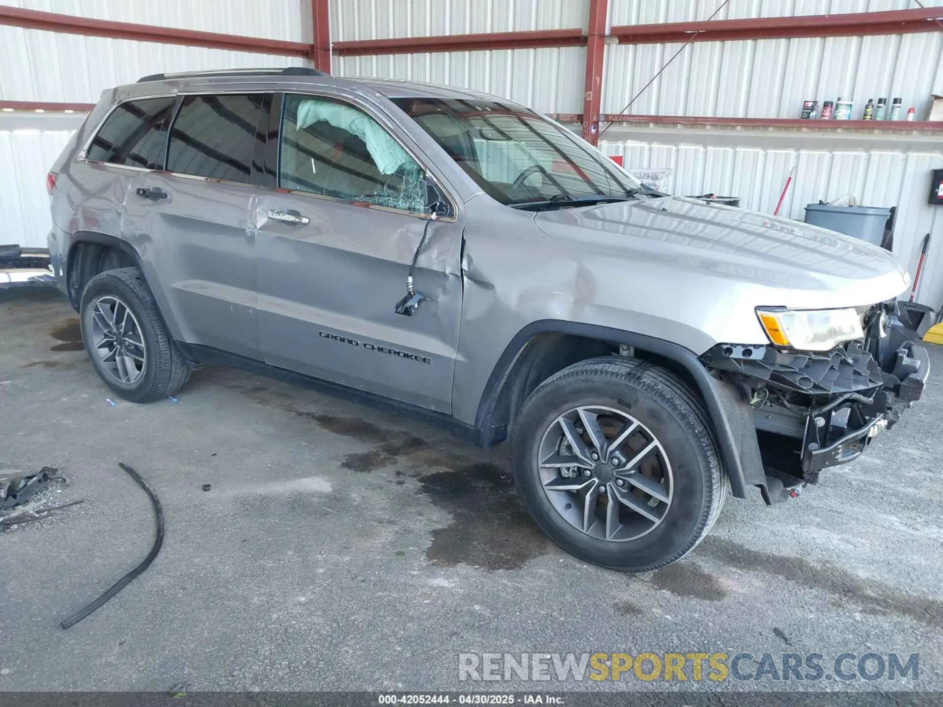 1 Фотография поврежденного автомобиля 1C4RJFBG0MC504070 JEEP GRAND CHEROKEE 2021