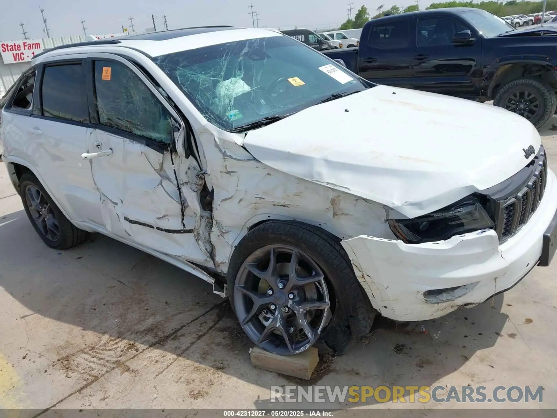6 Фотография поврежденного автомобиля 1C4RJFBG2MC622766 JEEP GRAND CHEROKEE 2021