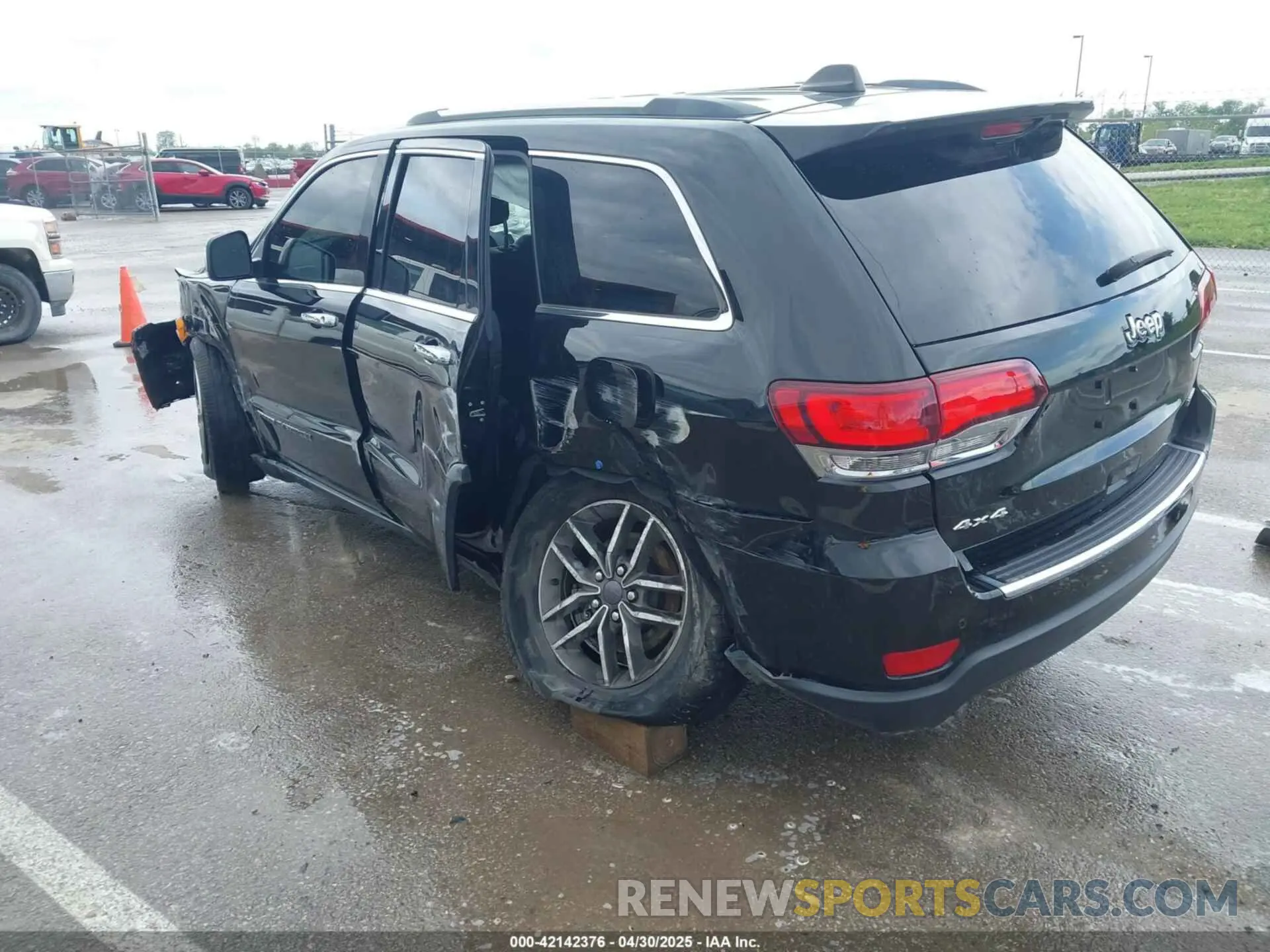 3 Фотография поврежденного автомобиля 1C4RJFBG2MC776068 JEEP GRAND CHEROKEE 2021