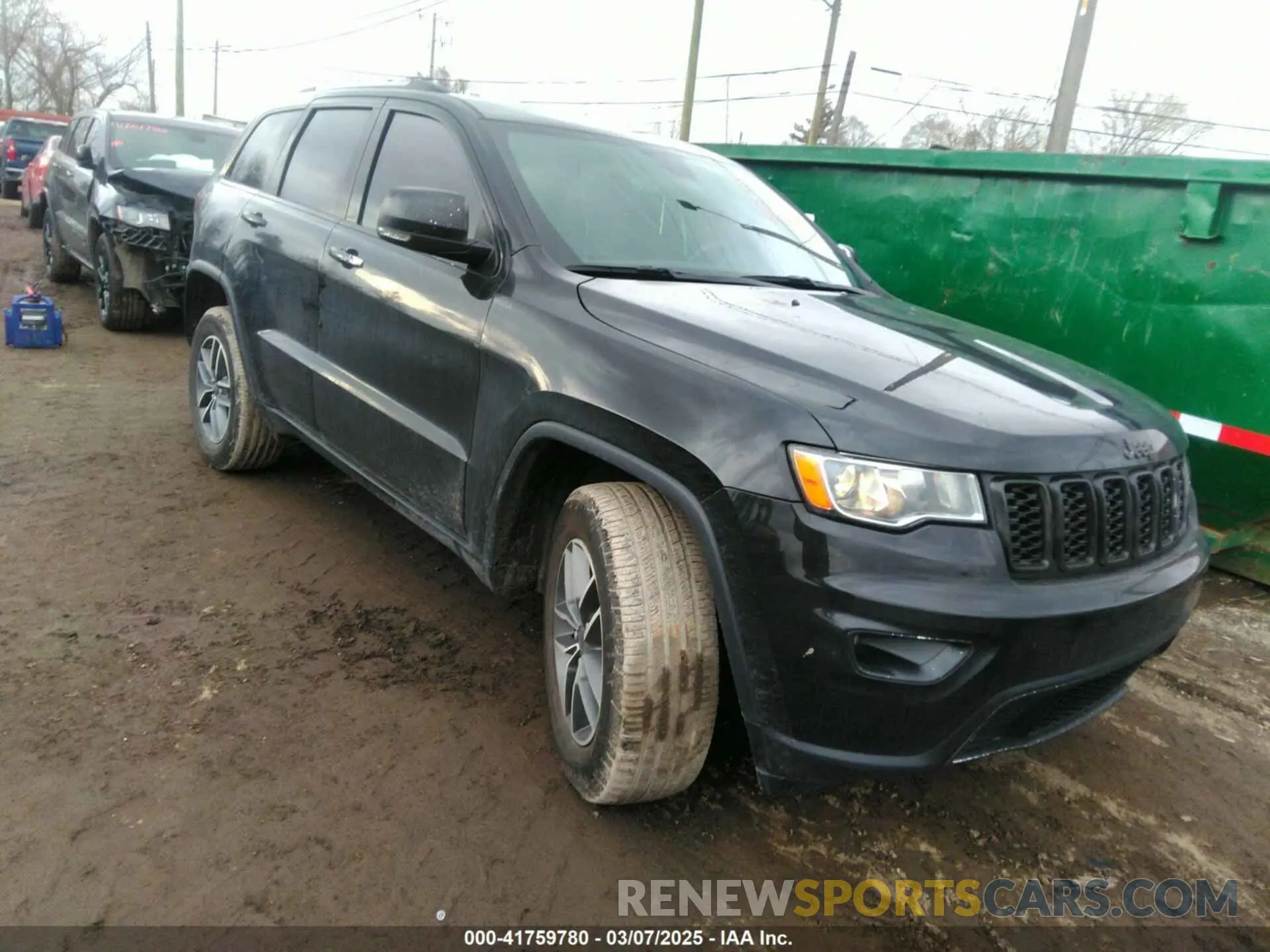 1 Photograph of a damaged car 1C4RJFBG2MC807951 JEEP GRAND CHEROKEE 2021