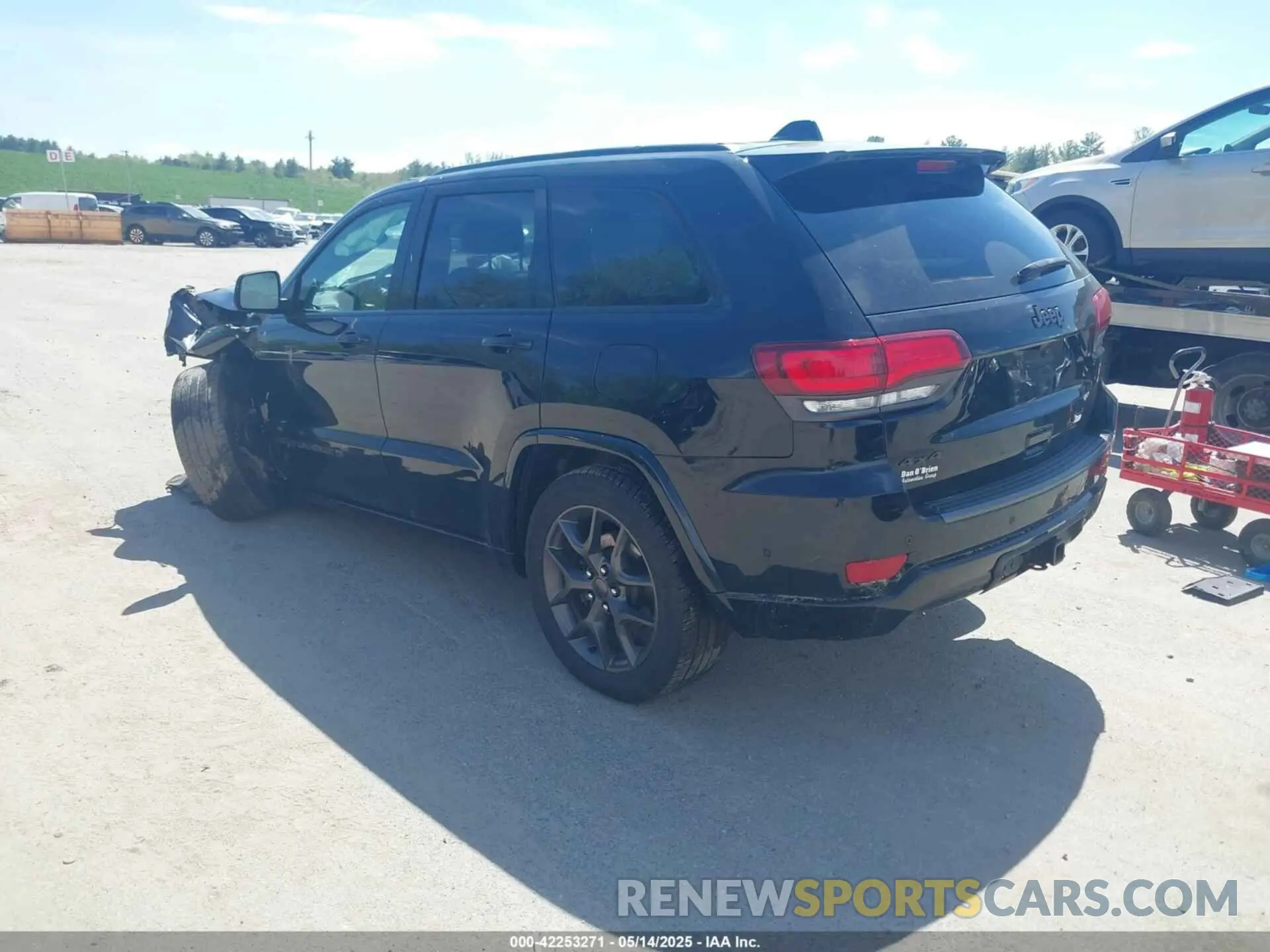 3 Фотография поврежденного автомобиля 1C4RJFBG3MC559693 JEEP GRAND CHEROKEE 2021