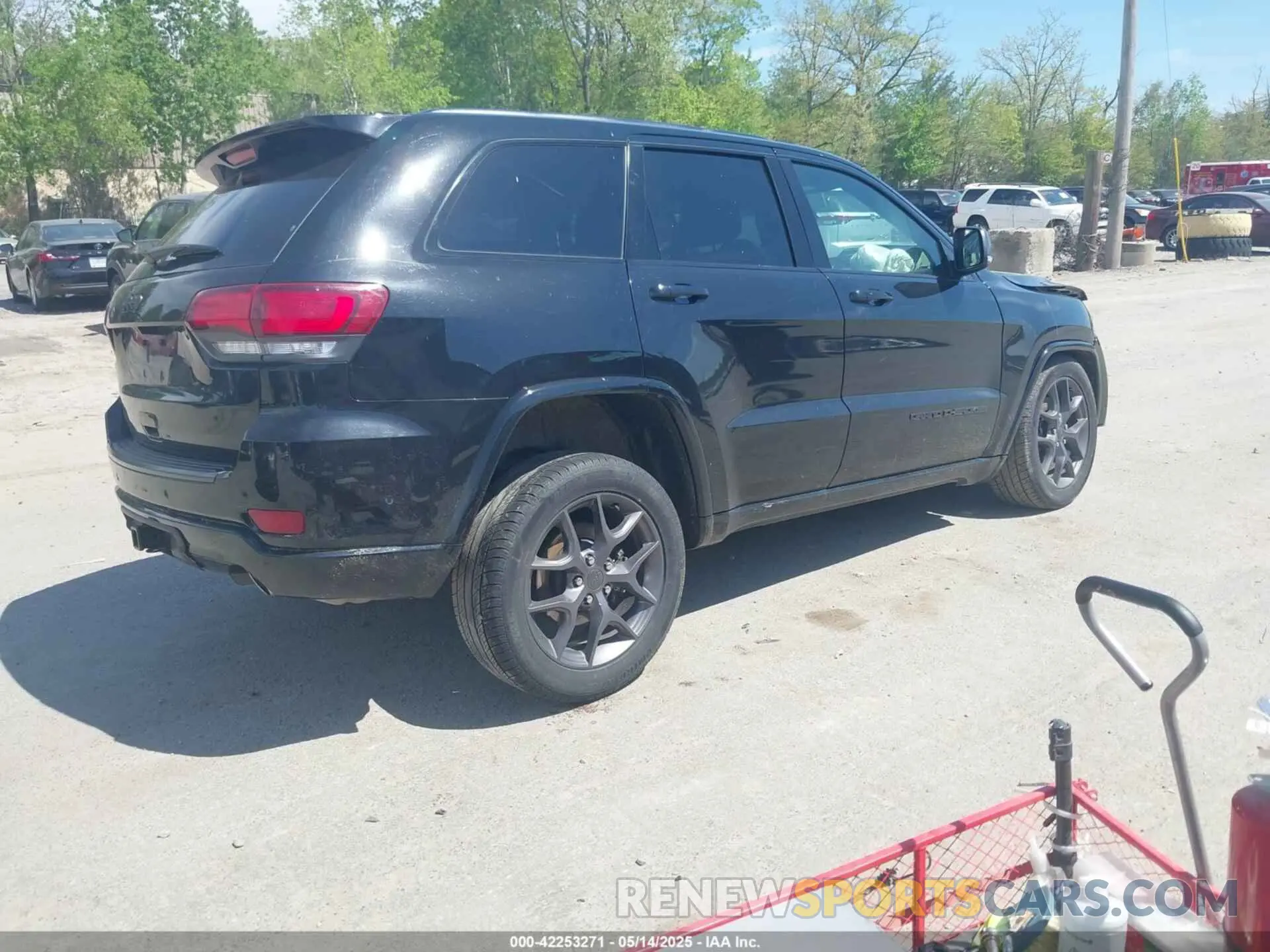 4 Фотография поврежденного автомобиля 1C4RJFBG3MC559693 JEEP GRAND CHEROKEE 2021