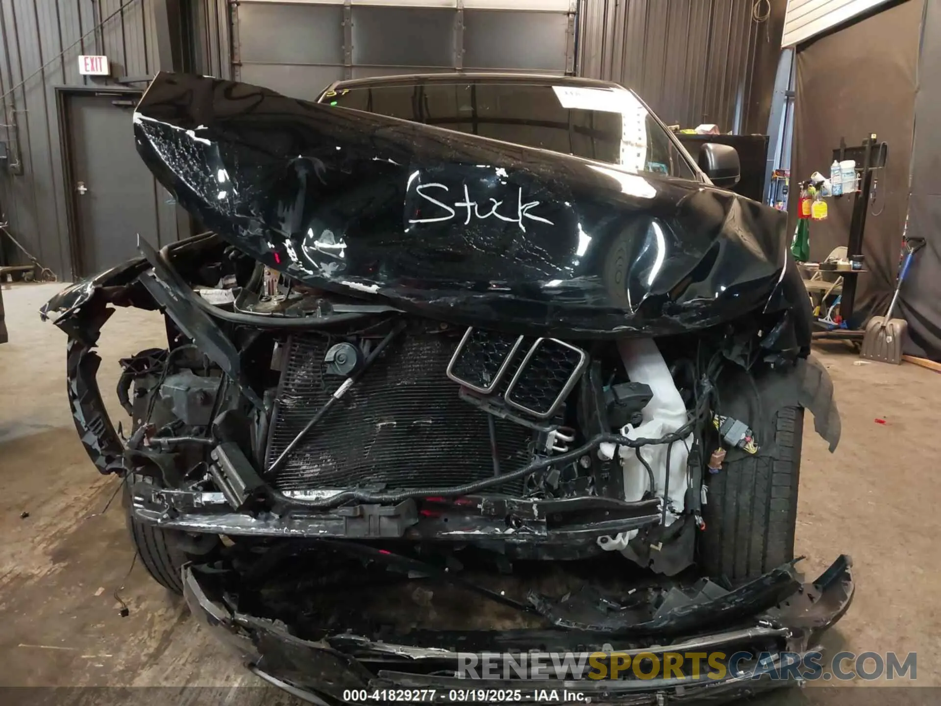 12 Photograph of a damaged car 1C4RJFBG3MC562643 JEEP GRAND CHEROKEE 2021