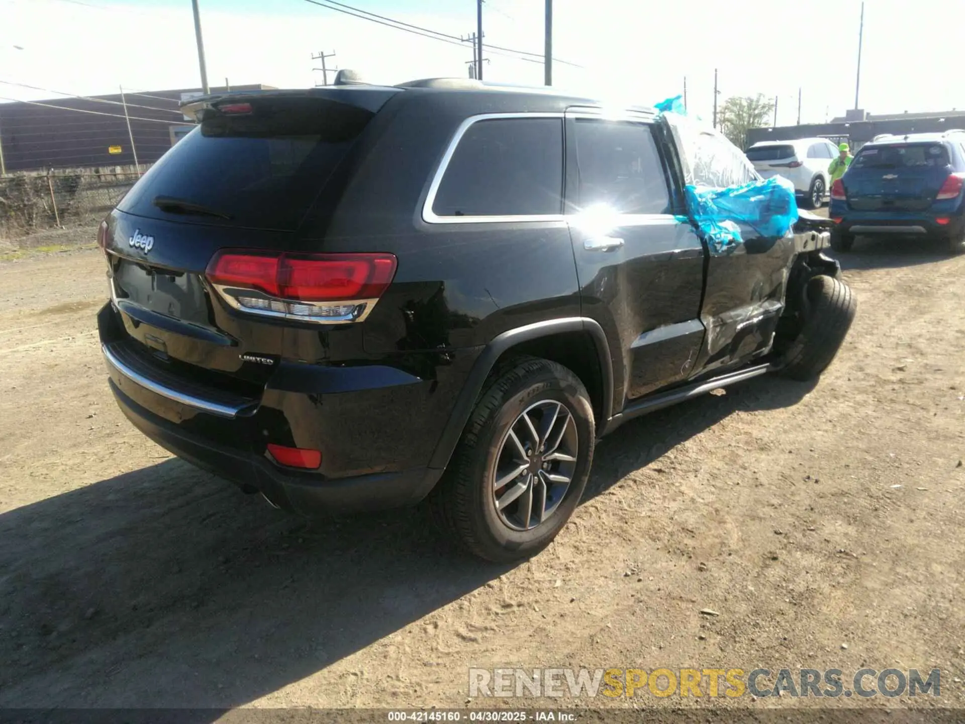 4 Фотография поврежденного автомобиля 1C4RJFBG3MC700245 JEEP GRAND CHEROKEE 2021