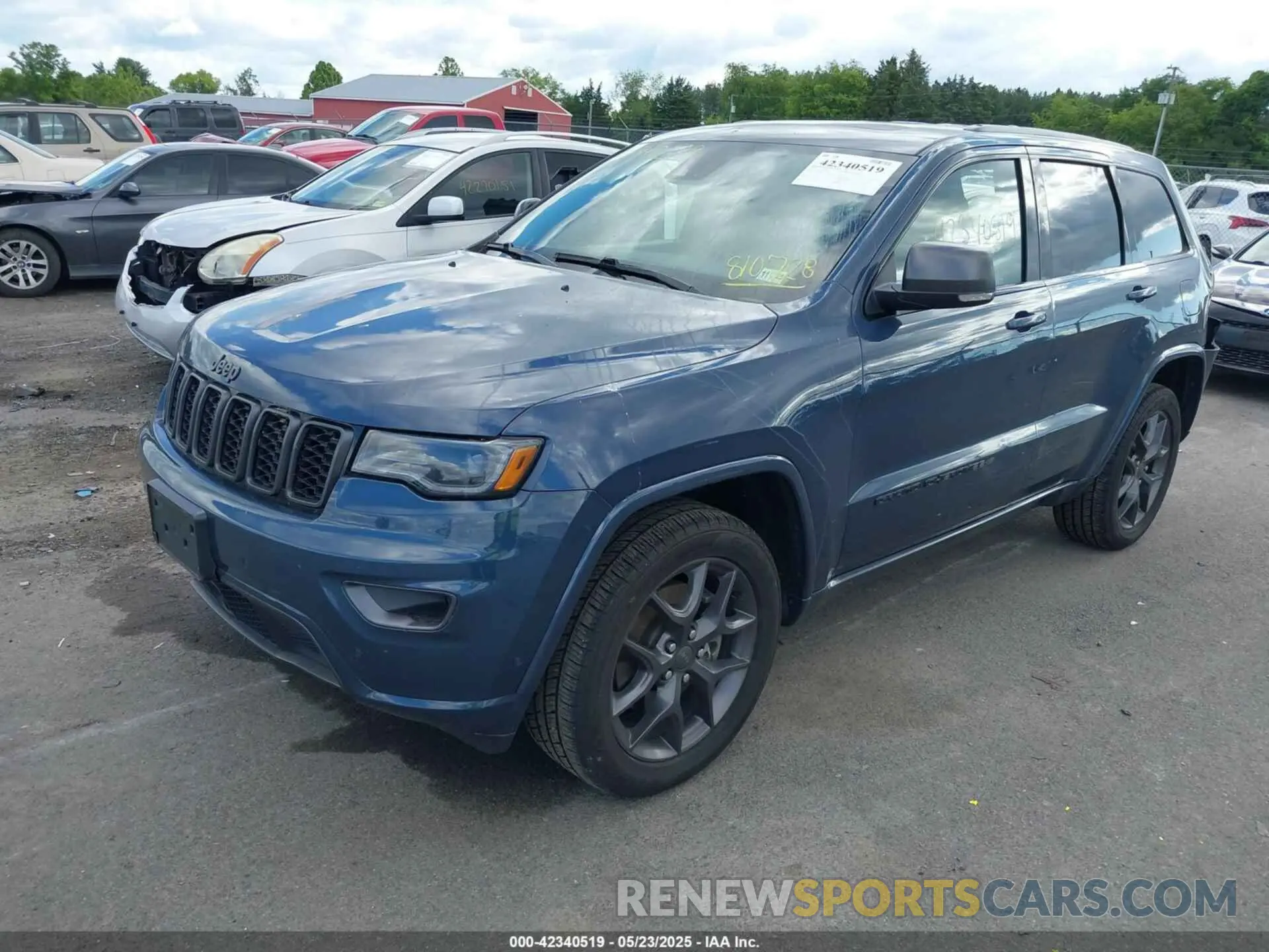 2 Photograph of a damaged car 1C4RJFBG3MC810728 JEEP GRAND CHEROKEE 2021