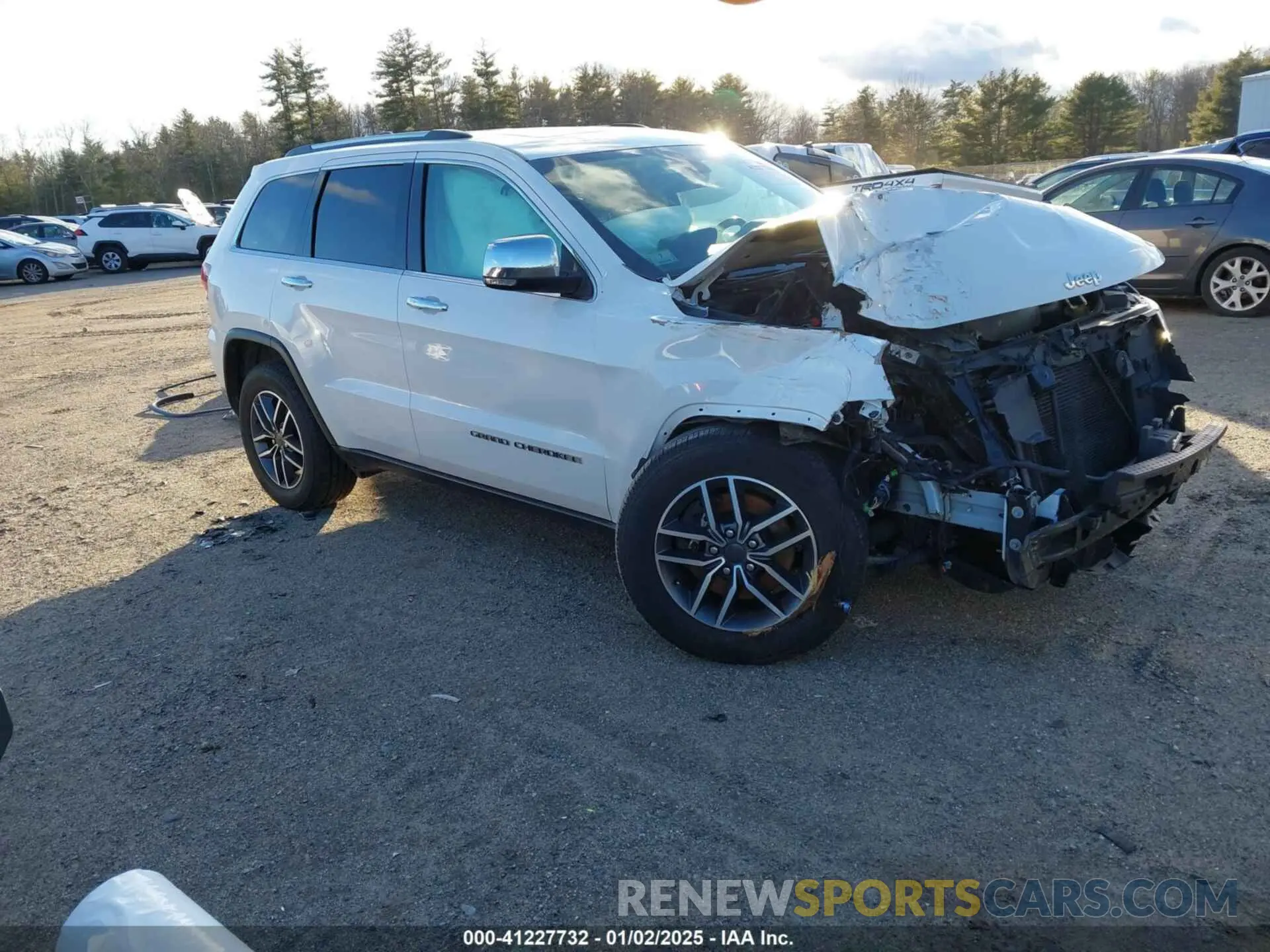 1 Photograph of a damaged car 1C4RJFBG4MC552378 JEEP GRAND CHEROKEE 2021