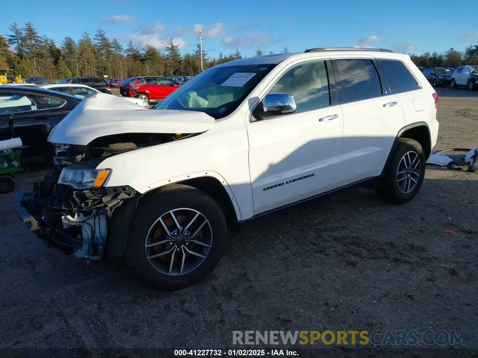 2 Photograph of a damaged car 1C4RJFBG4MC552378 JEEP GRAND CHEROKEE 2021