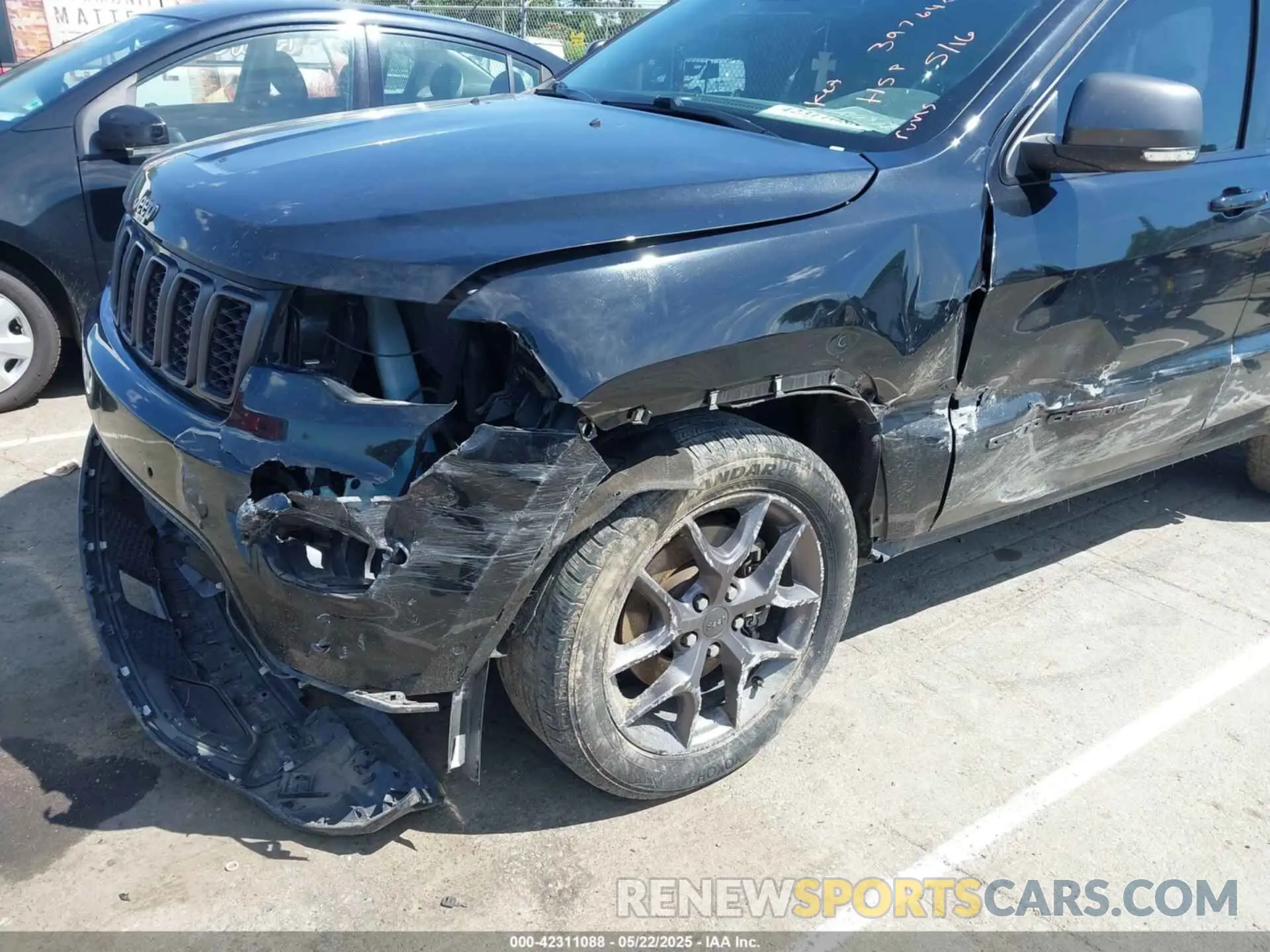 6 Фотография поврежденного автомобиля 1C4RJFBG4MC666557 JEEP GRAND CHEROKEE 2021