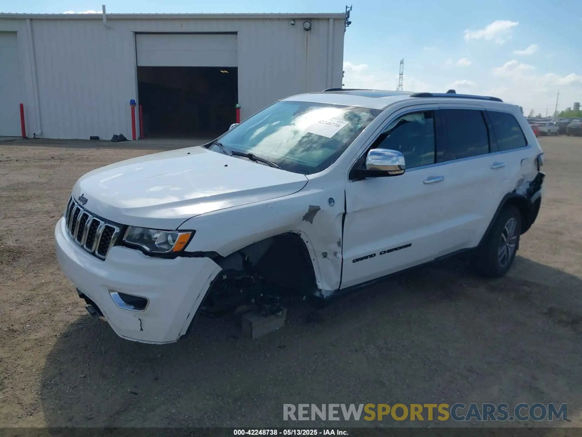 2 Фотография поврежденного автомобиля 1C4RJFBG5MC674182 JEEP GRAND CHEROKEE 2021