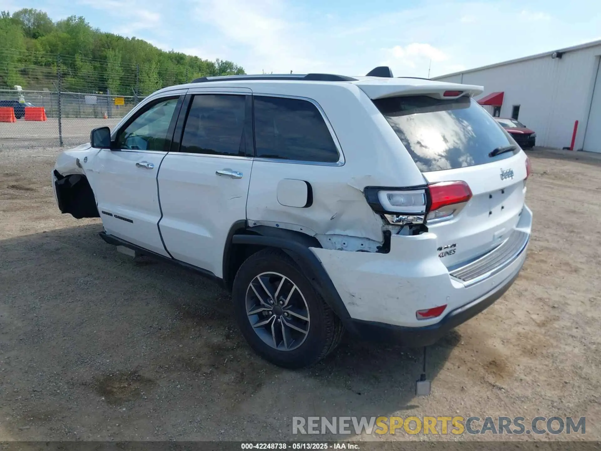 3 Фотография поврежденного автомобиля 1C4RJFBG5MC674182 JEEP GRAND CHEROKEE 2021