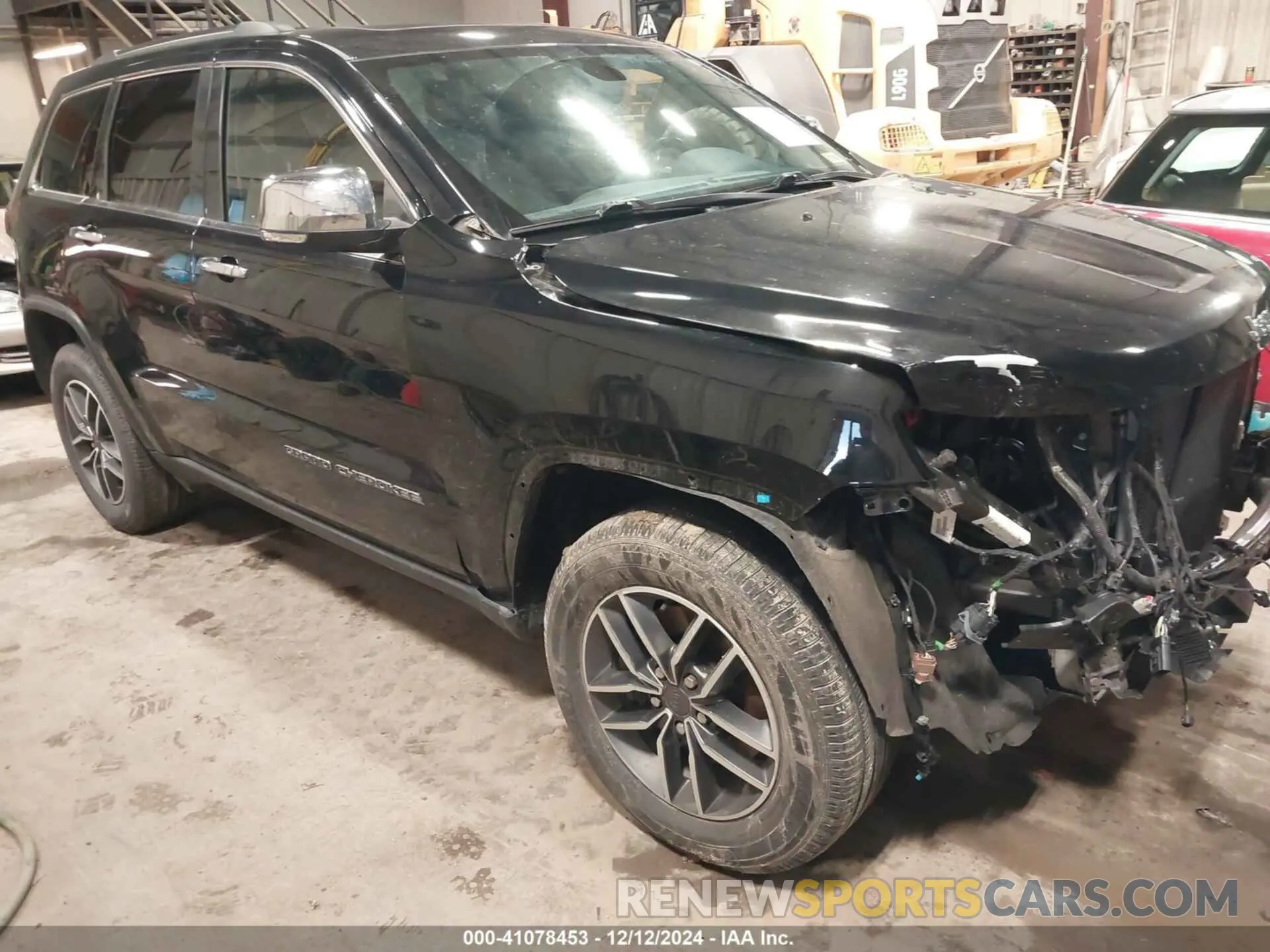 1 Фотография поврежденного автомобиля 1C4RJFBG6MC749343 JEEP GRAND CHEROKEE 2021