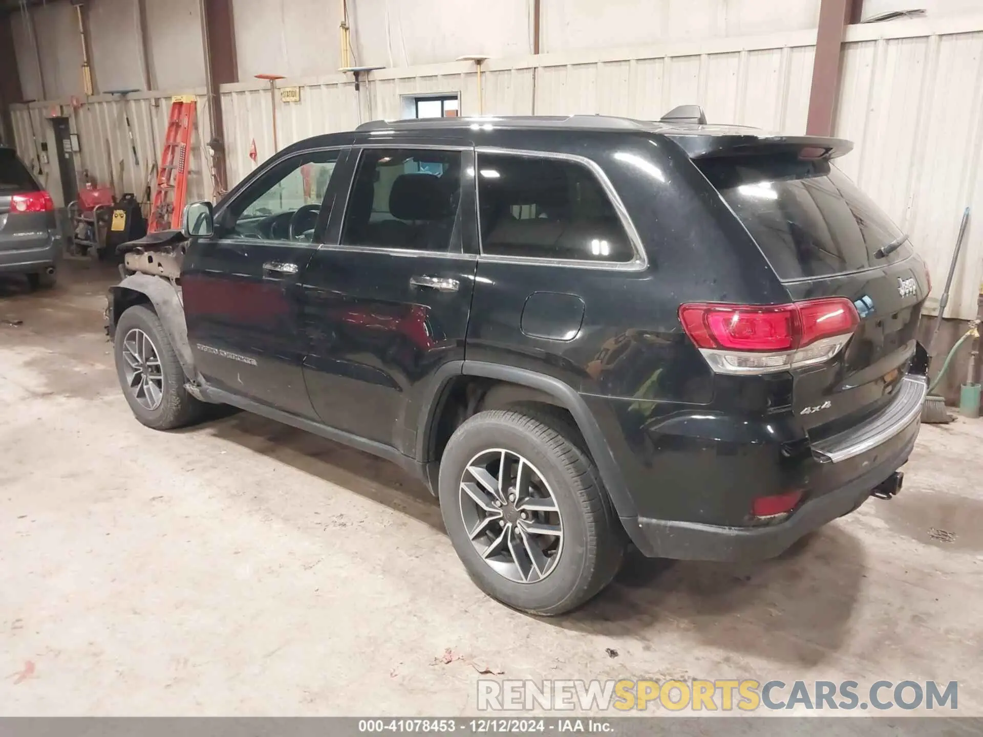 3 Фотография поврежденного автомобиля 1C4RJFBG6MC749343 JEEP GRAND CHEROKEE 2021