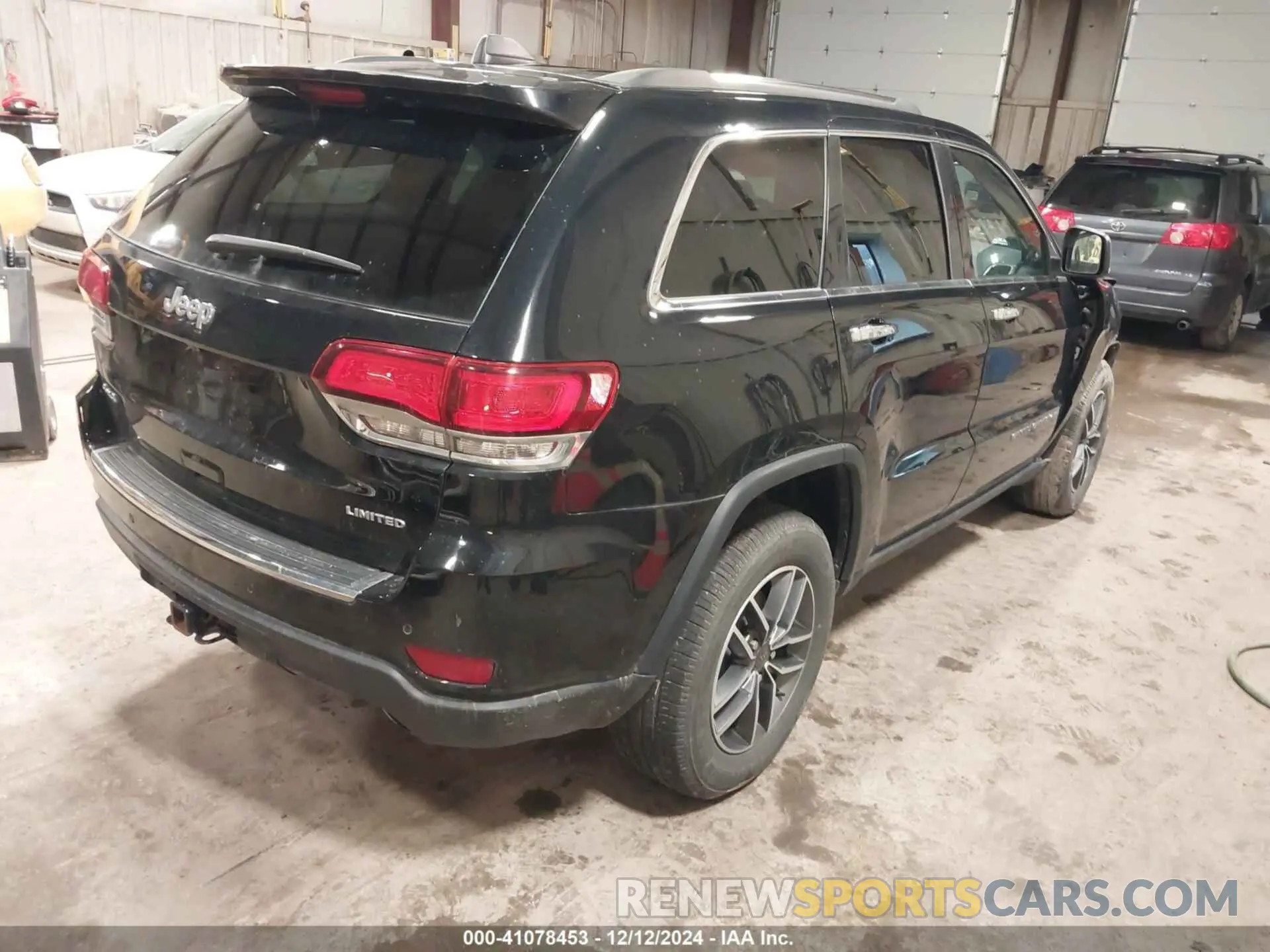 4 Фотография поврежденного автомобиля 1C4RJFBG6MC749343 JEEP GRAND CHEROKEE 2021