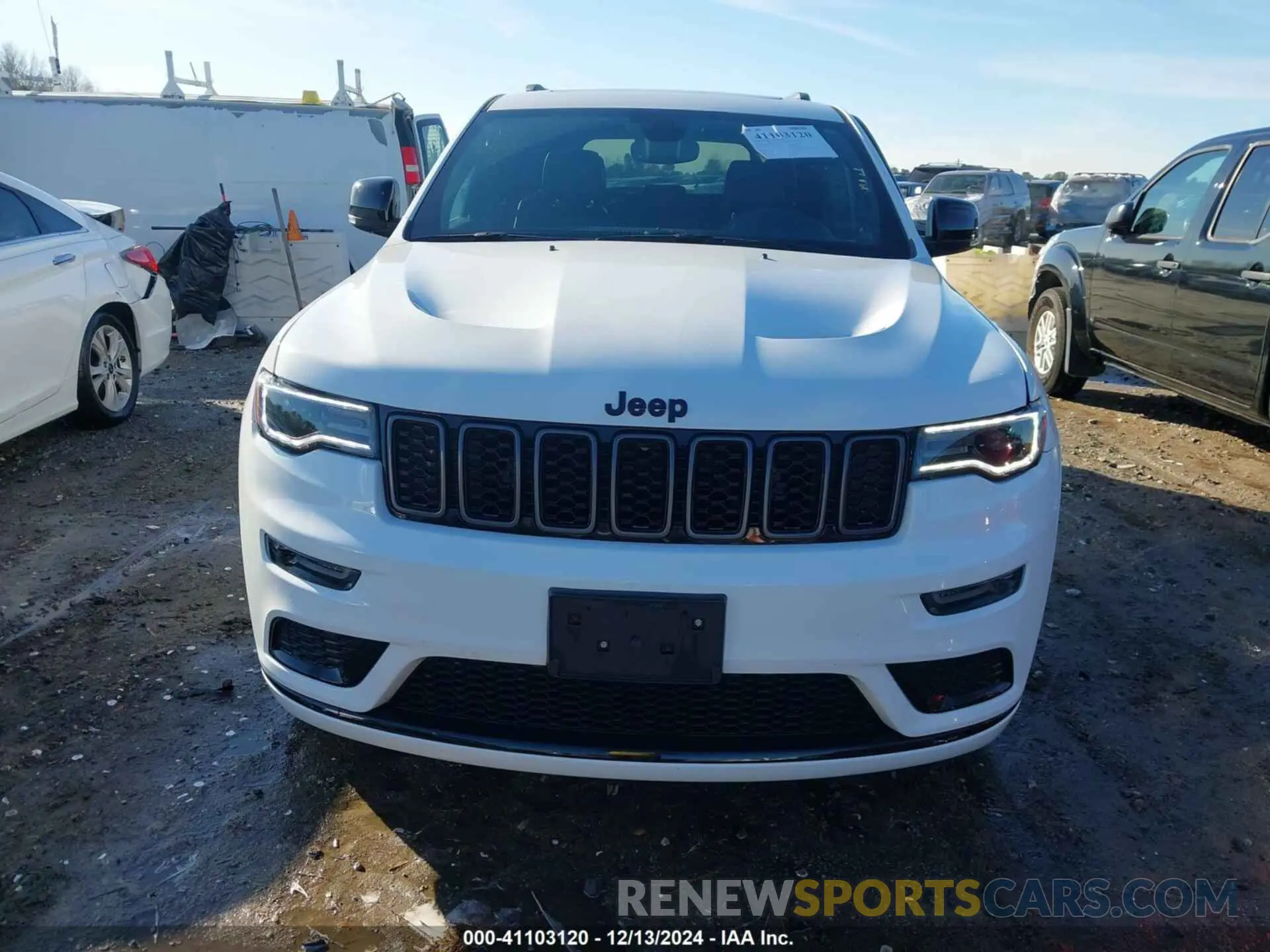 12 Photograph of a damaged car 1C4RJFBG6MC767860 JEEP GRAND CHEROKEE 2021