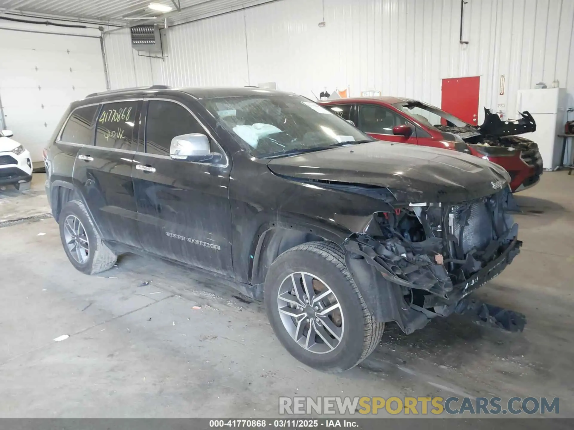 1 Фотография поврежденного автомобиля 1C4RJFBG8MC509792 JEEP GRAND CHEROKEE 2021