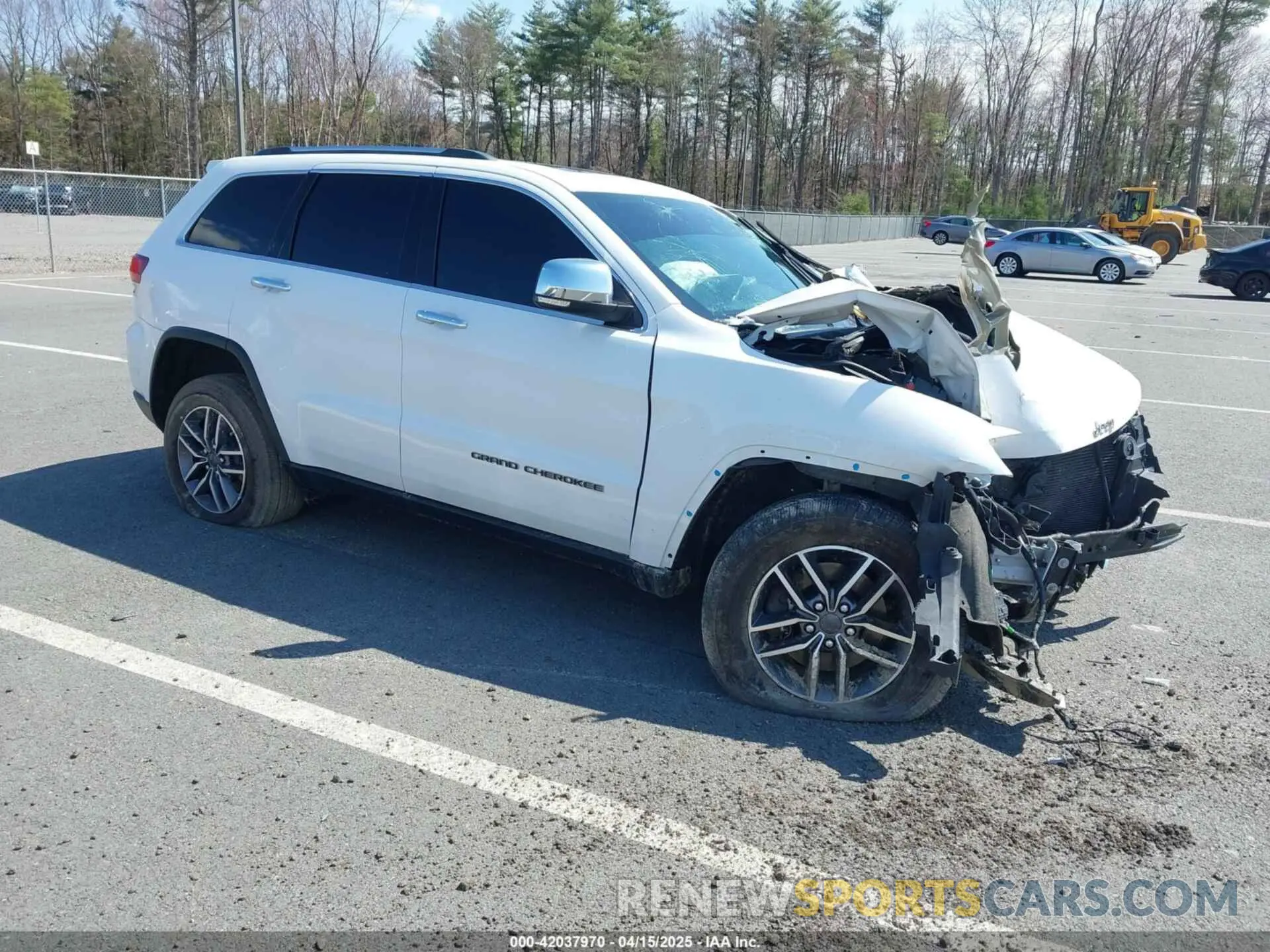 1 Photograph of a damaged car 1C4RJFBG8MC552139 JEEP GRAND CHEROKEE 2021
