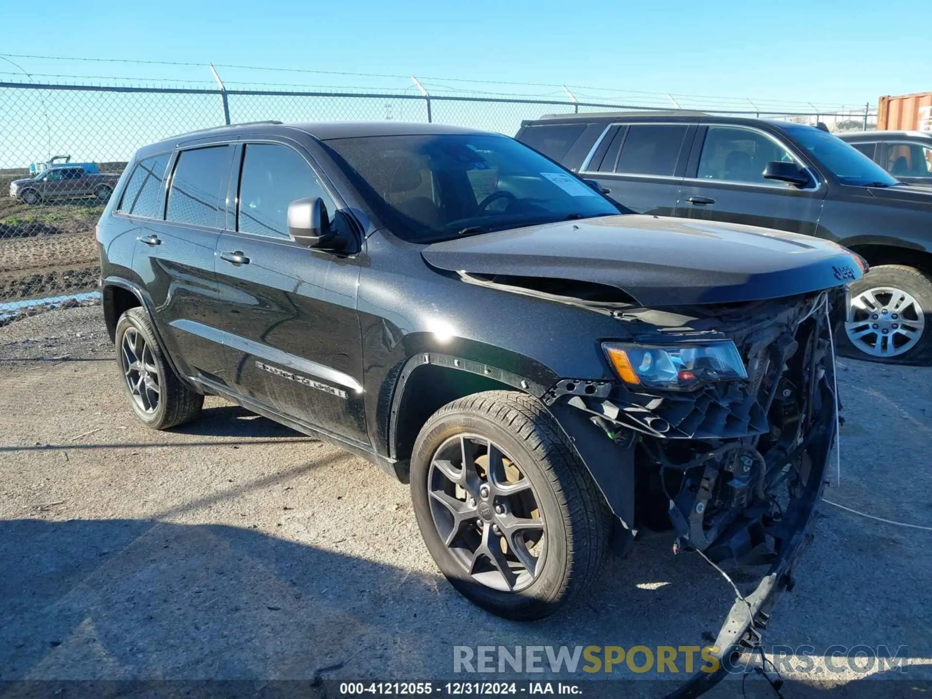 1 Photograph of a damaged car 1C4RJFBG9MC527654 JEEP GRAND CHEROKEE 2021