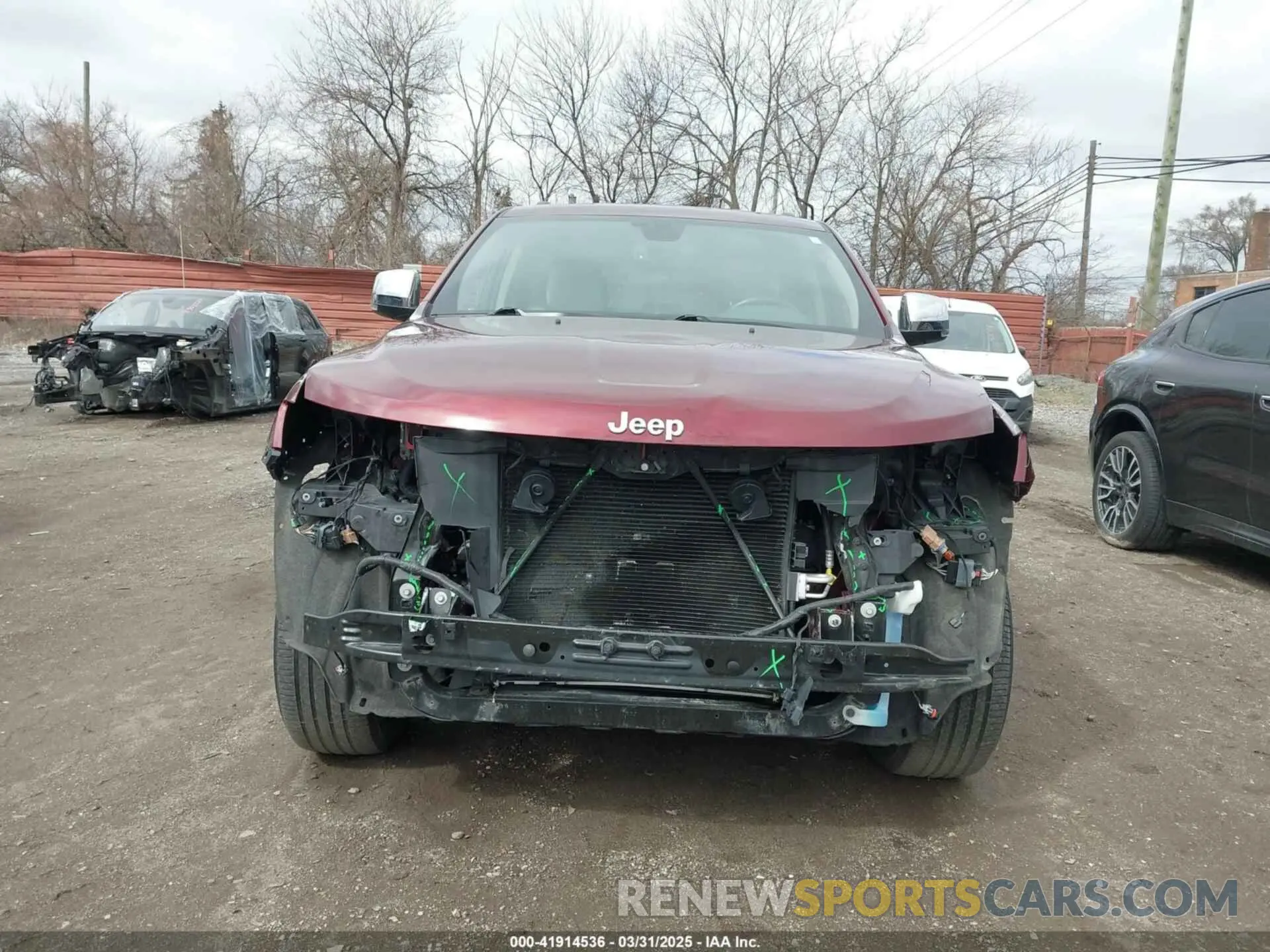 12 Photograph of a damaged car 1C4RJFBG9MC566714 JEEP GRAND CHEROKEE 2021