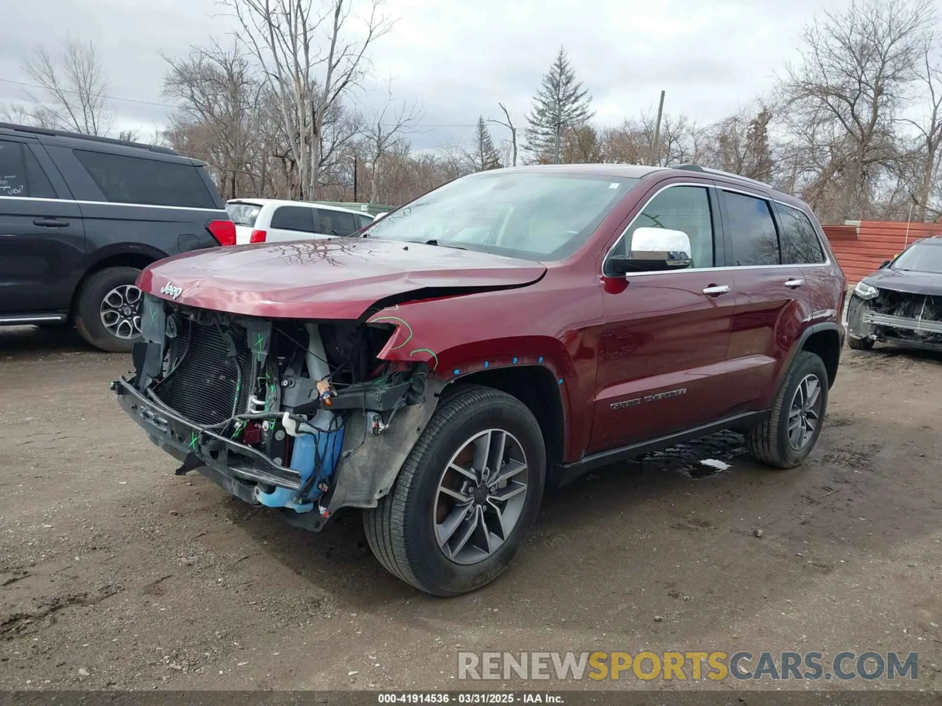 2 Photograph of a damaged car 1C4RJFBG9MC566714 JEEP GRAND CHEROKEE 2021