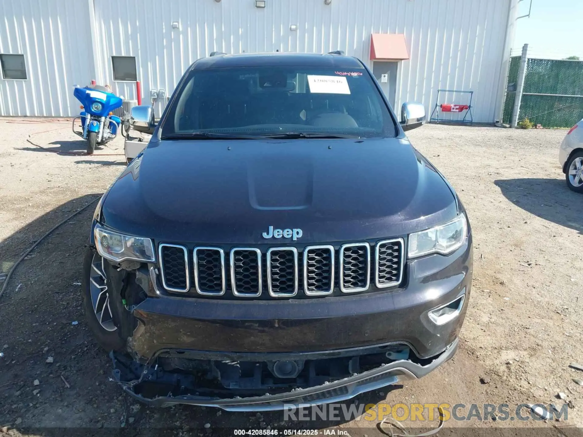 12 Photograph of a damaged car 1C4RJFBGXMC677417 JEEP GRAND CHEROKEE 2021