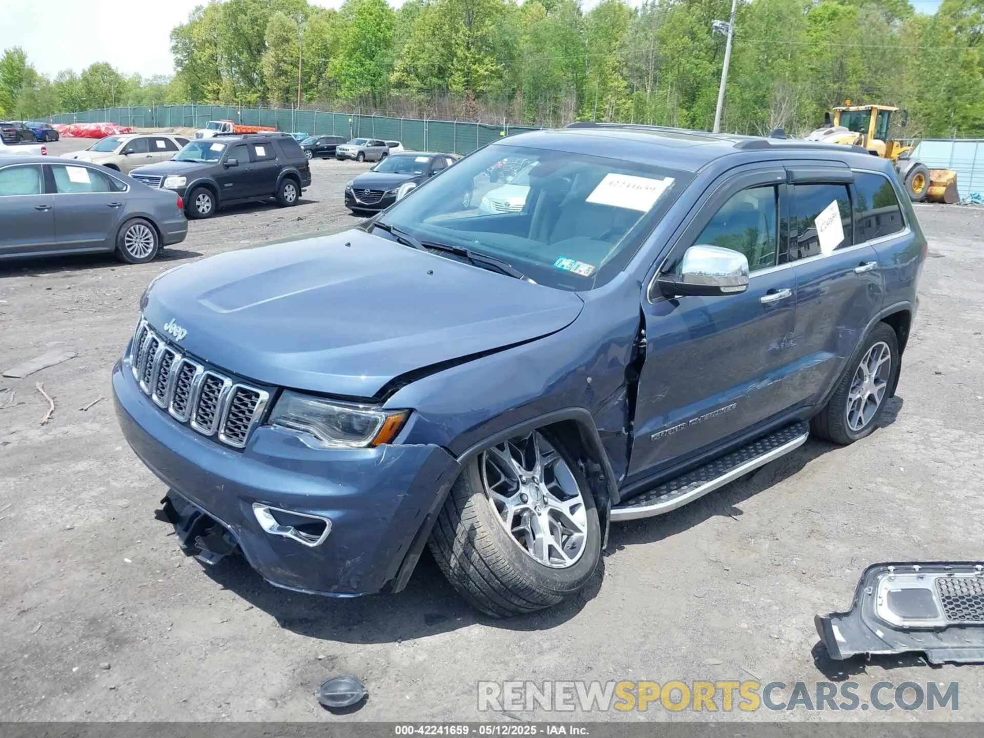 2 Фотография поврежденного автомобиля 1C4RJFBGXMC775539 JEEP GRAND CHEROKEE 2021