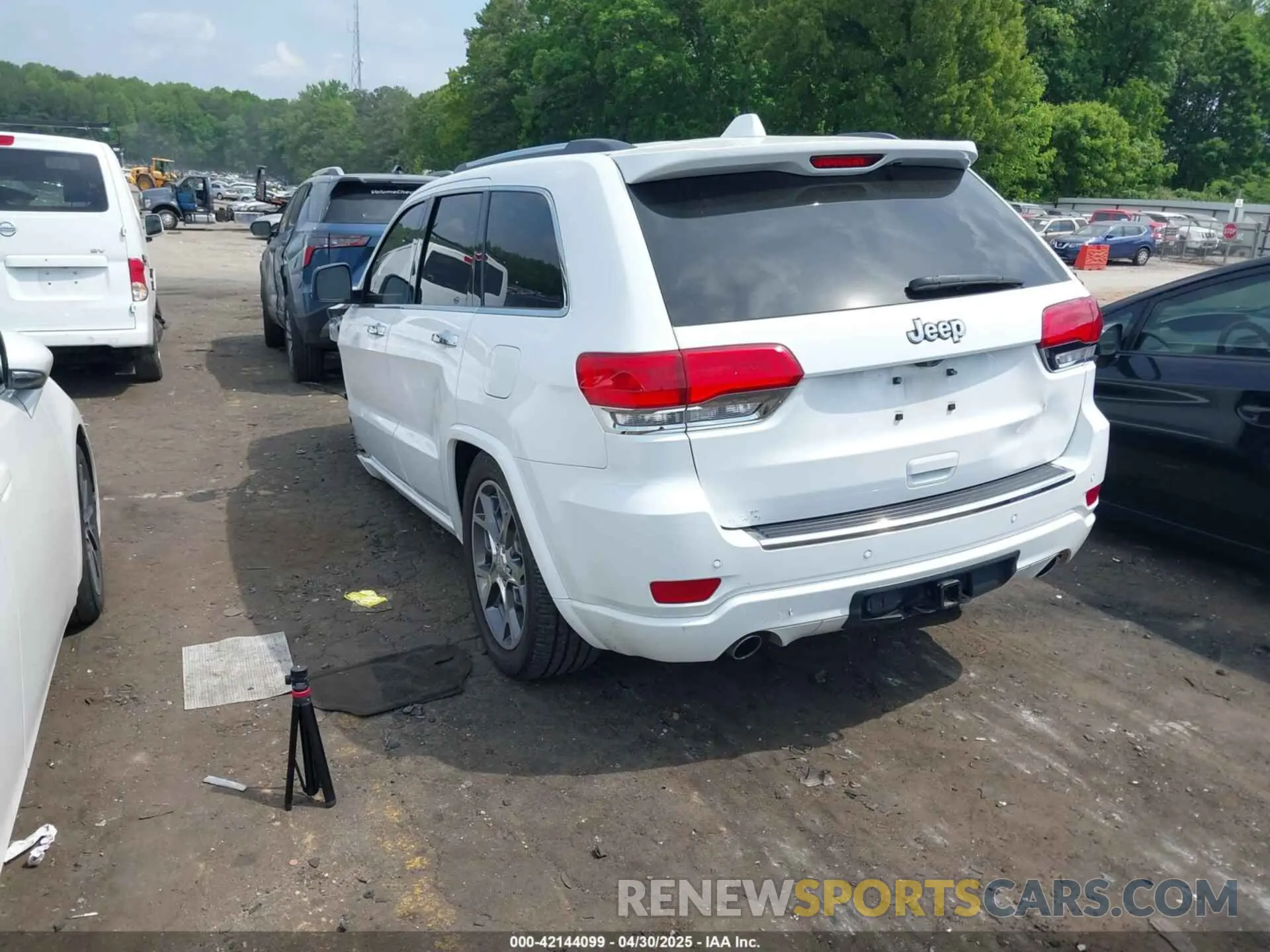 3 Фотография поврежденного автомобиля 1C4RJFCG0MC607195 JEEP GRAND CHEROKEE 2021