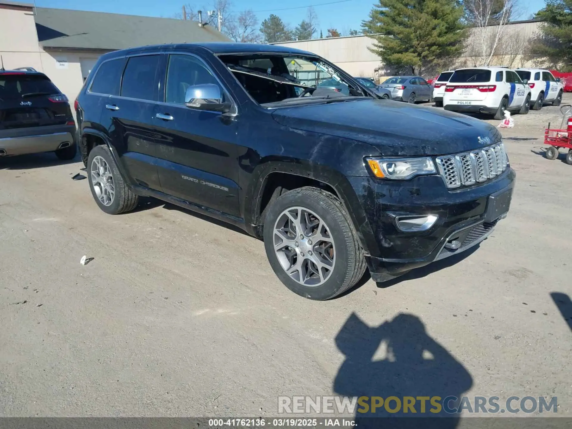 1 Photograph of a damaged car 1C4RJFCG4MC620581 JEEP GRAND CHEROKEE 2021