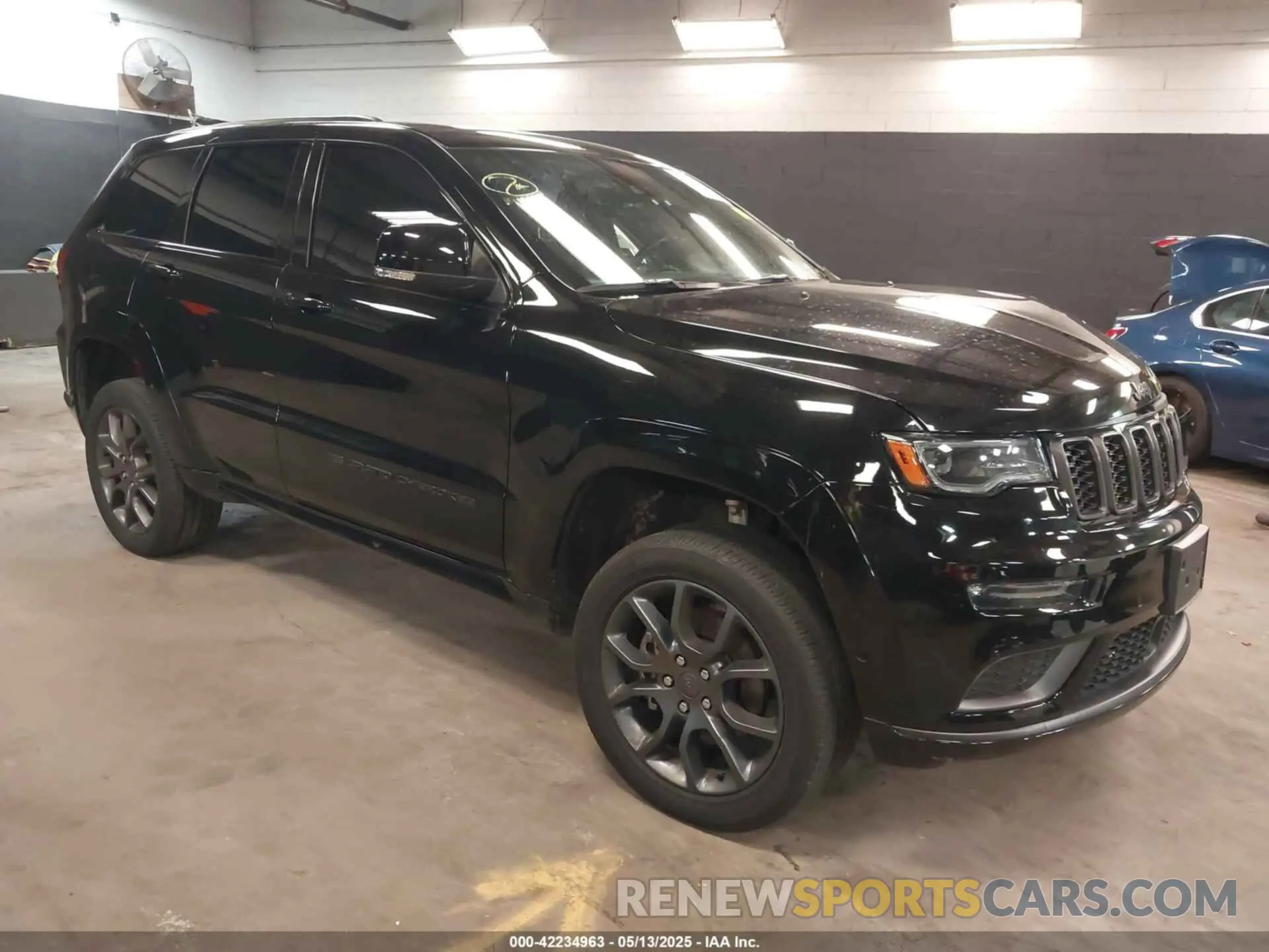 1 Photograph of a damaged car 1C4RJFCG6MC756825 JEEP GRAND CHEROKEE 2021