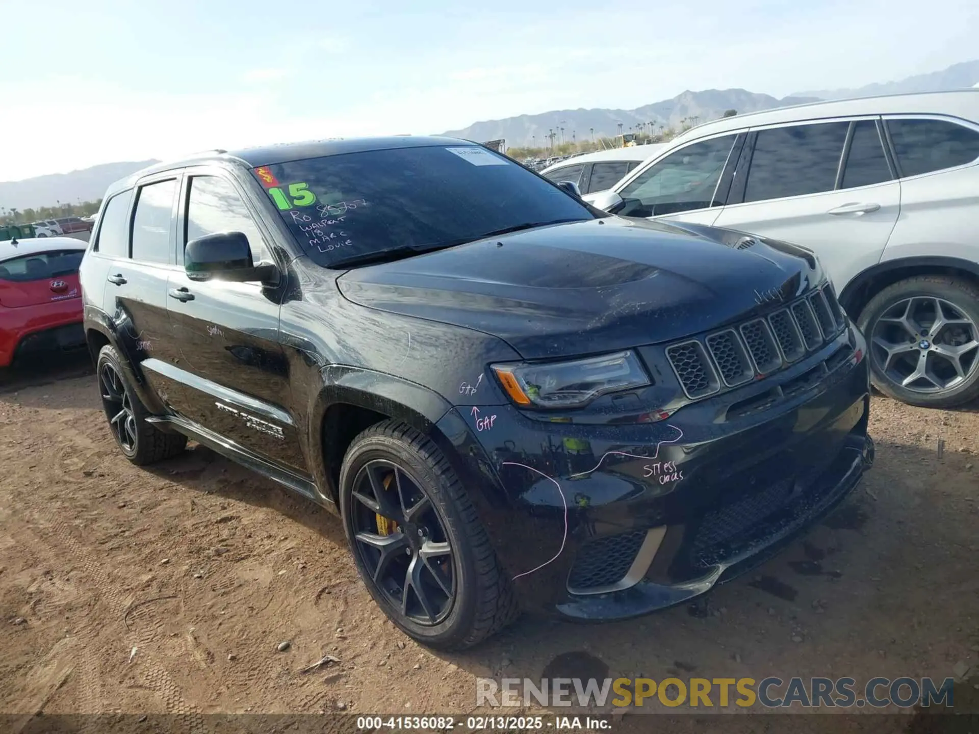 1 Photograph of a damaged car 1C4RJFN9XMC758253 JEEP GRAND CHEROKEE 2021