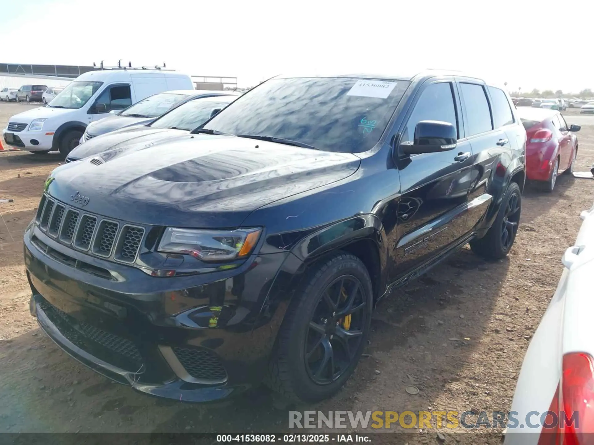 2 Photograph of a damaged car 1C4RJFN9XMC758253 JEEP GRAND CHEROKEE 2021