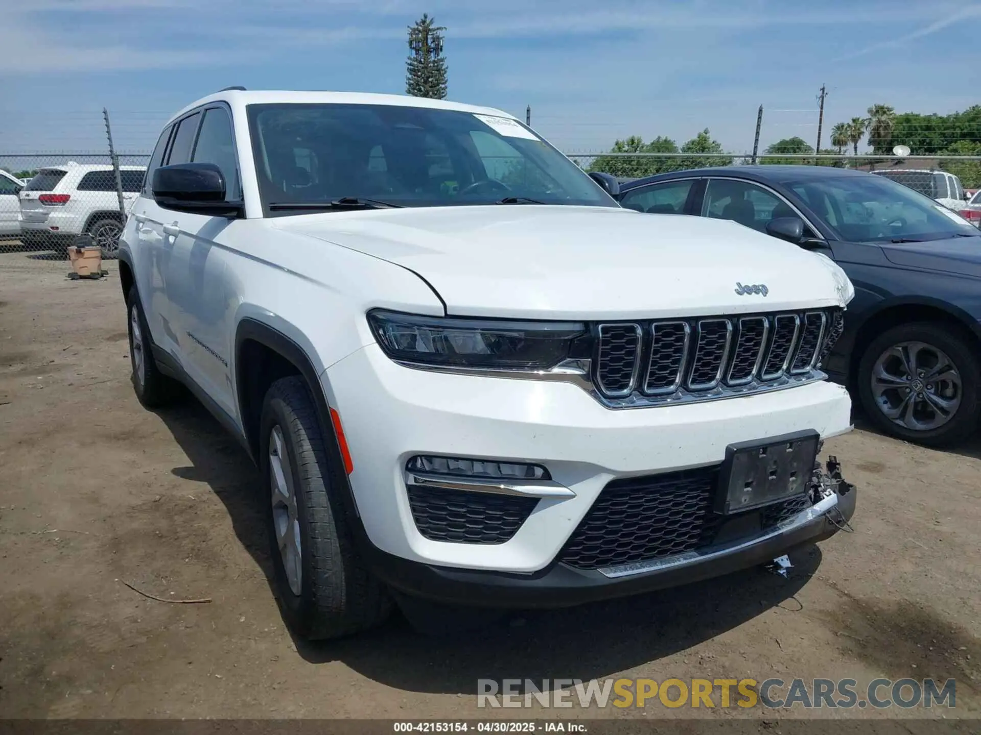 1 Photograph of a damaged car 1C4RJGBG7N8547914 JEEP GRAND CHEROKEE 2022