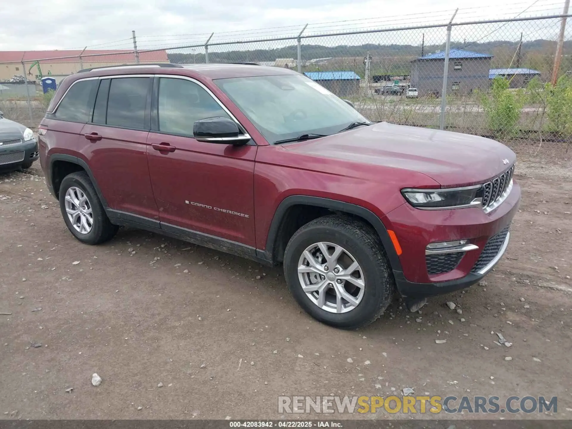 1 Photograph of a damaged car 1C4RJHBG2N8612156 JEEP GRAND CHEROKEE 2022