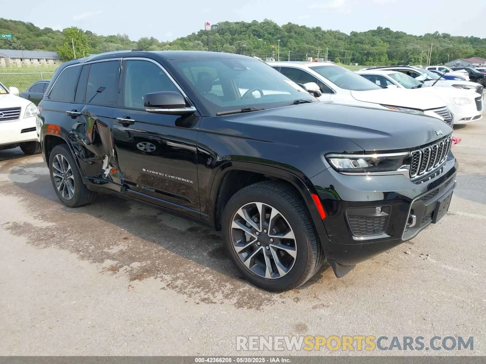 1 Photograph of a damaged car 1C4RJHDG3N8607318 JEEP GRAND CHEROKEE 2022