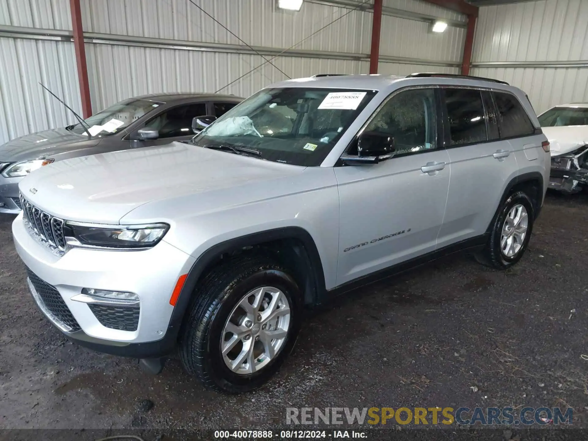 2 Photograph of a damaged car 1C4RJGBG2PC575376 JEEP GRAND CHEROKEE 2023