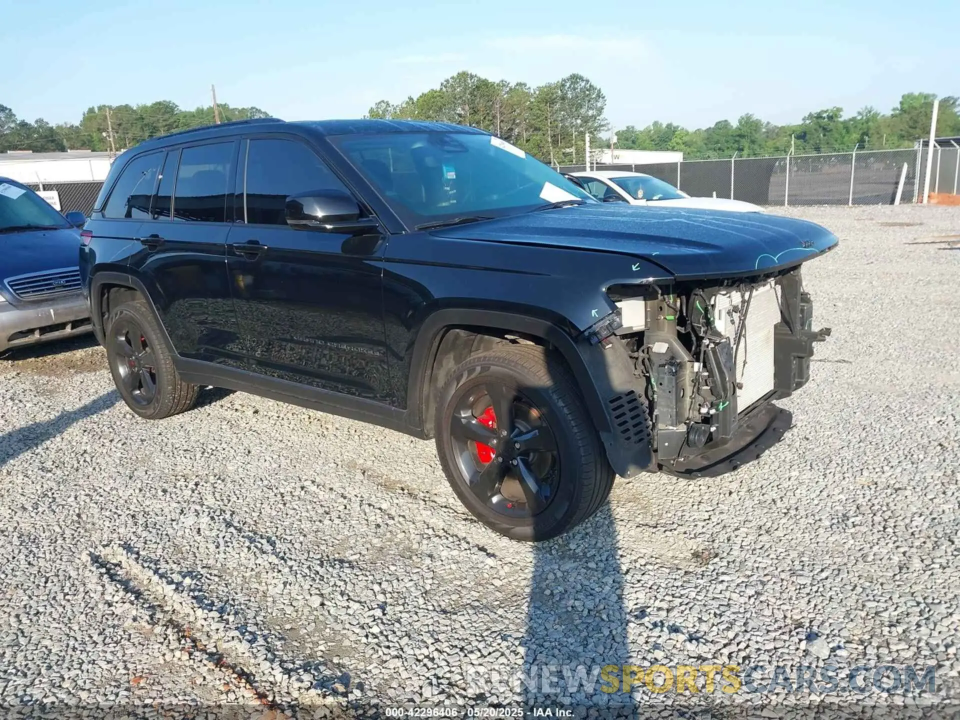 1 Photograph of a damaged car 1C4RJGBG4PC503126 JEEP GRAND CHEROKEE 2023