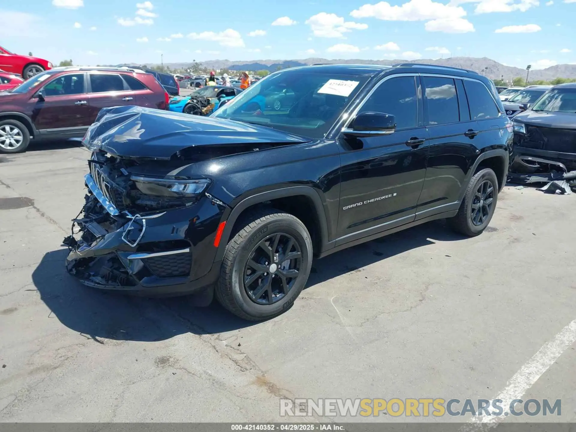 2 Photograph of a damaged car 1C4RJGBG7PC579147 JEEP GRAND CHEROKEE 2023