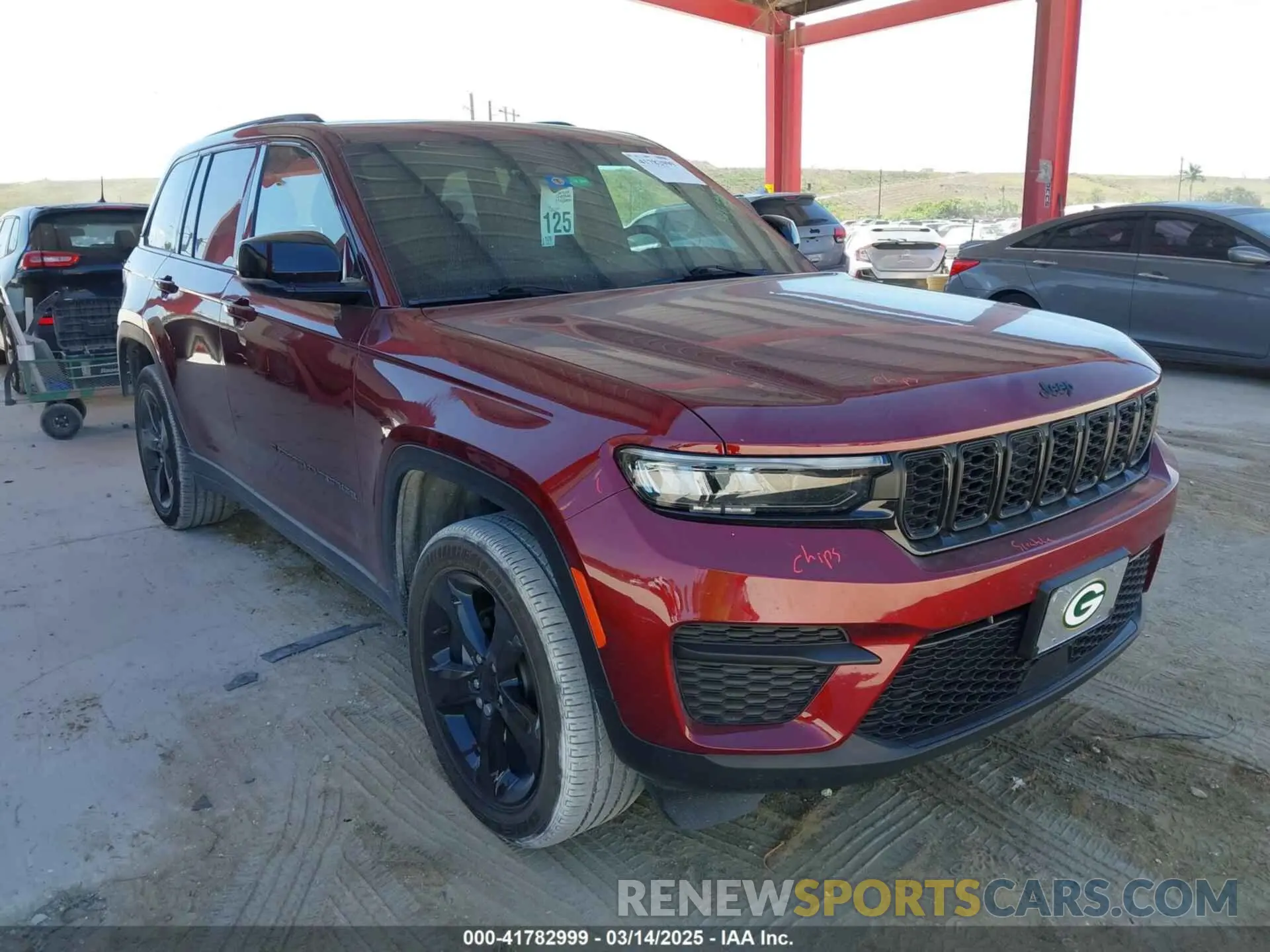 1 Фотография поврежденного автомобиля 1C4RJHAG4PC661182 JEEP GRAND CHEROKEE 2023