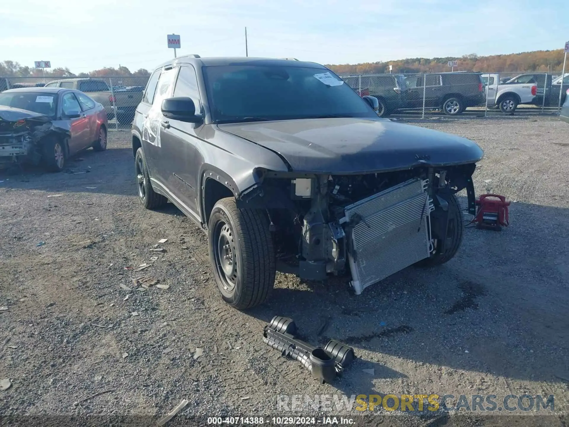1 Photograph of a damaged car 1C4RJHAG9PC548330 JEEP GRAND CHEROKEE 2023