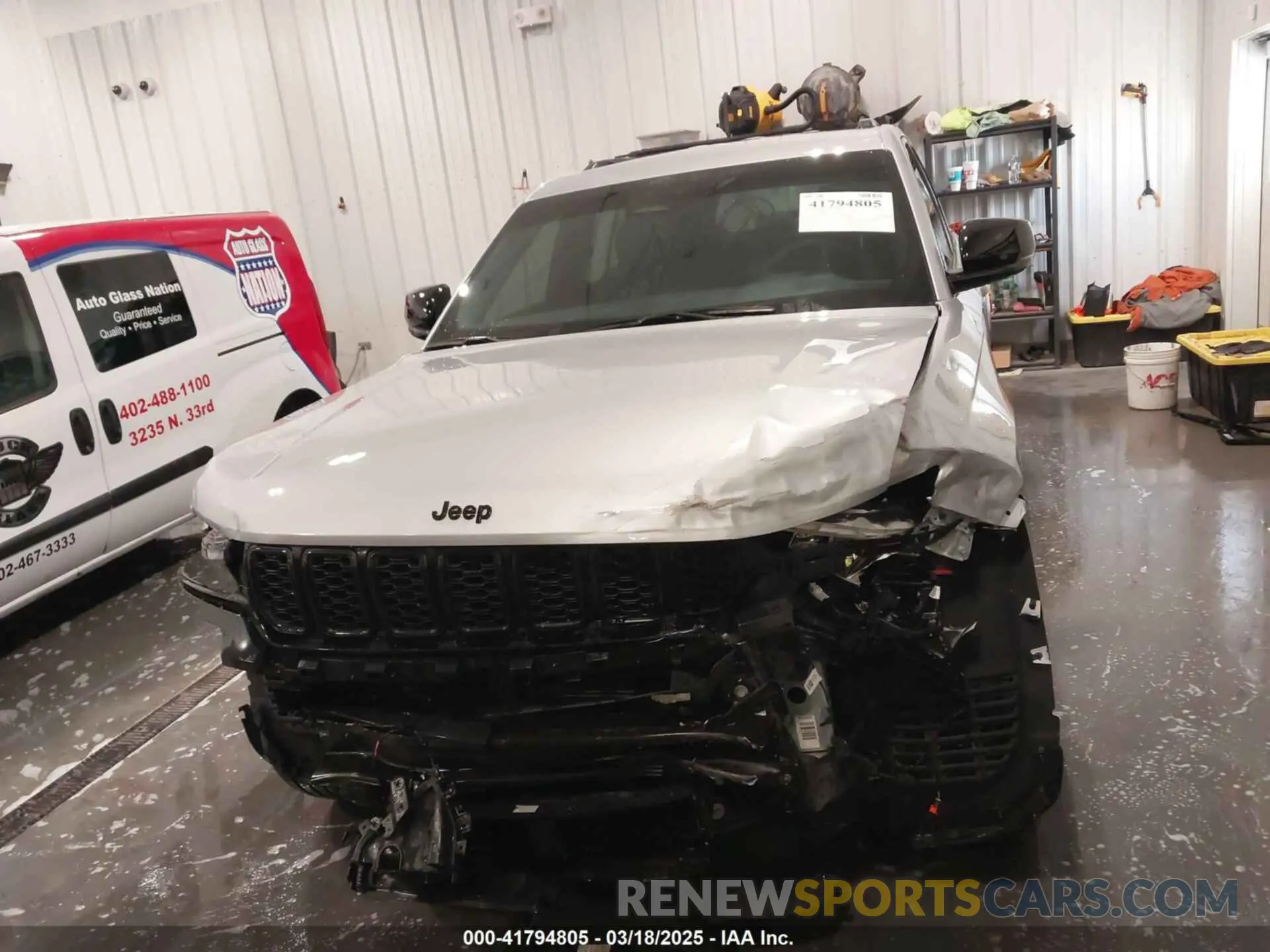 13 Photograph of a damaged car 1C4RJHAGXP8882546 JEEP GRAND CHEROKEE 2023