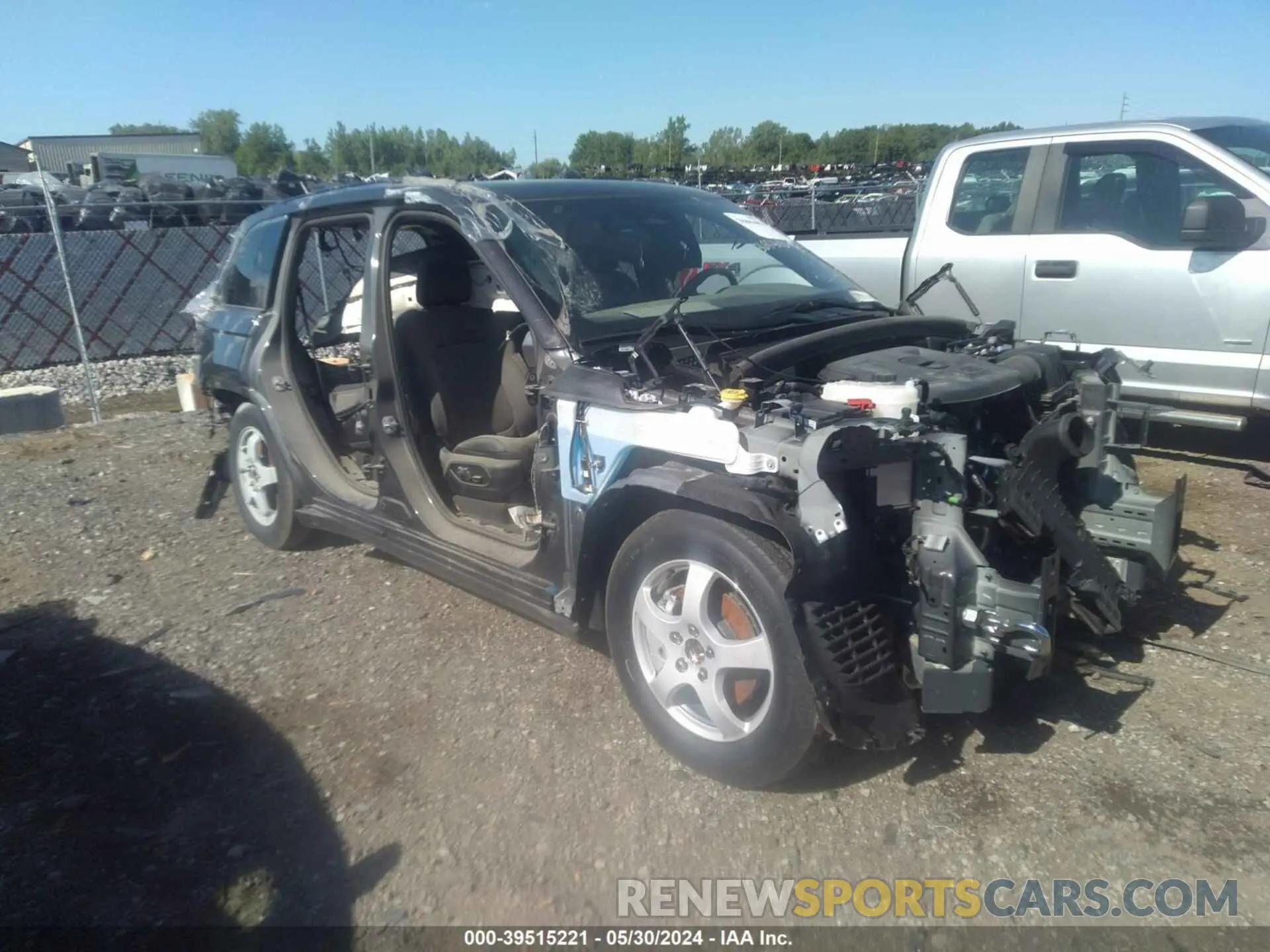1 Photograph of a damaged car 1C4RJHDG4PC548084 JEEP GRAND CHEROKEE 2023