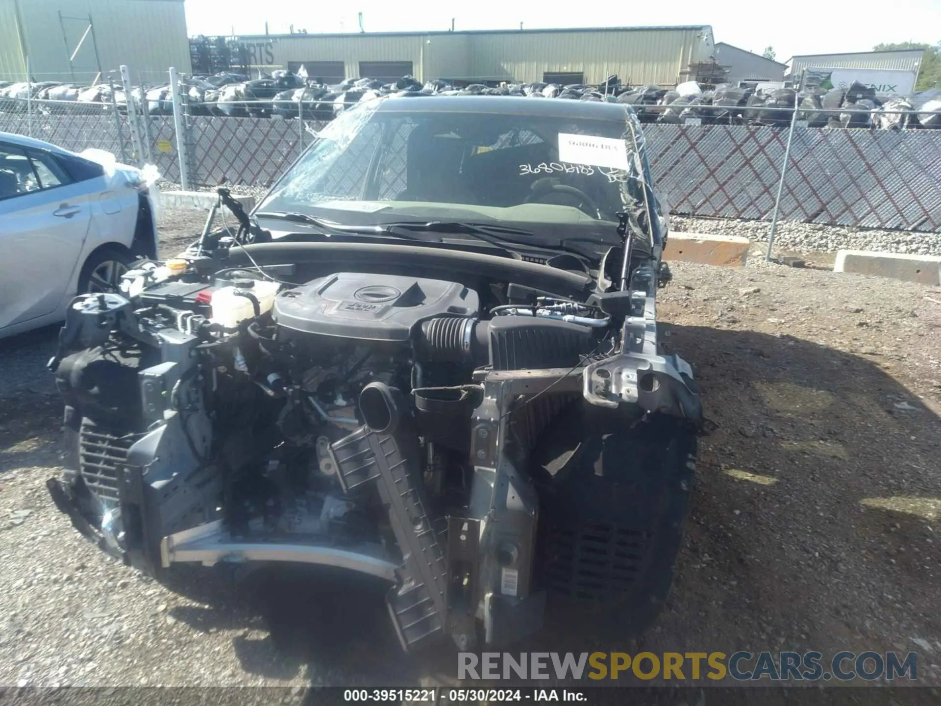 6 Photograph of a damaged car 1C4RJHDG4PC548084 JEEP GRAND CHEROKEE 2023